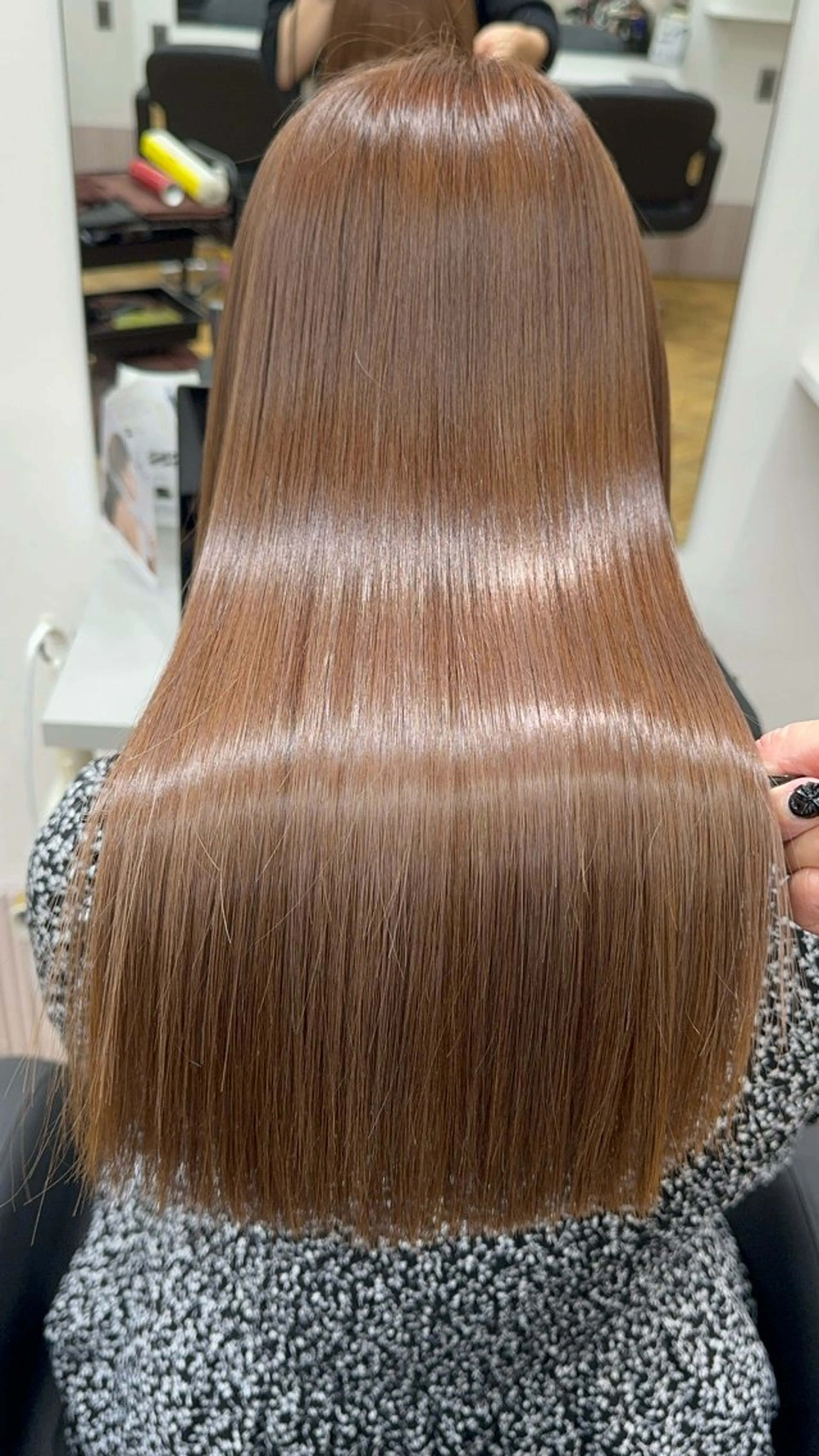 セミロング 髪質改善/艶髪💎 ウエキ リカのヘアスタイル