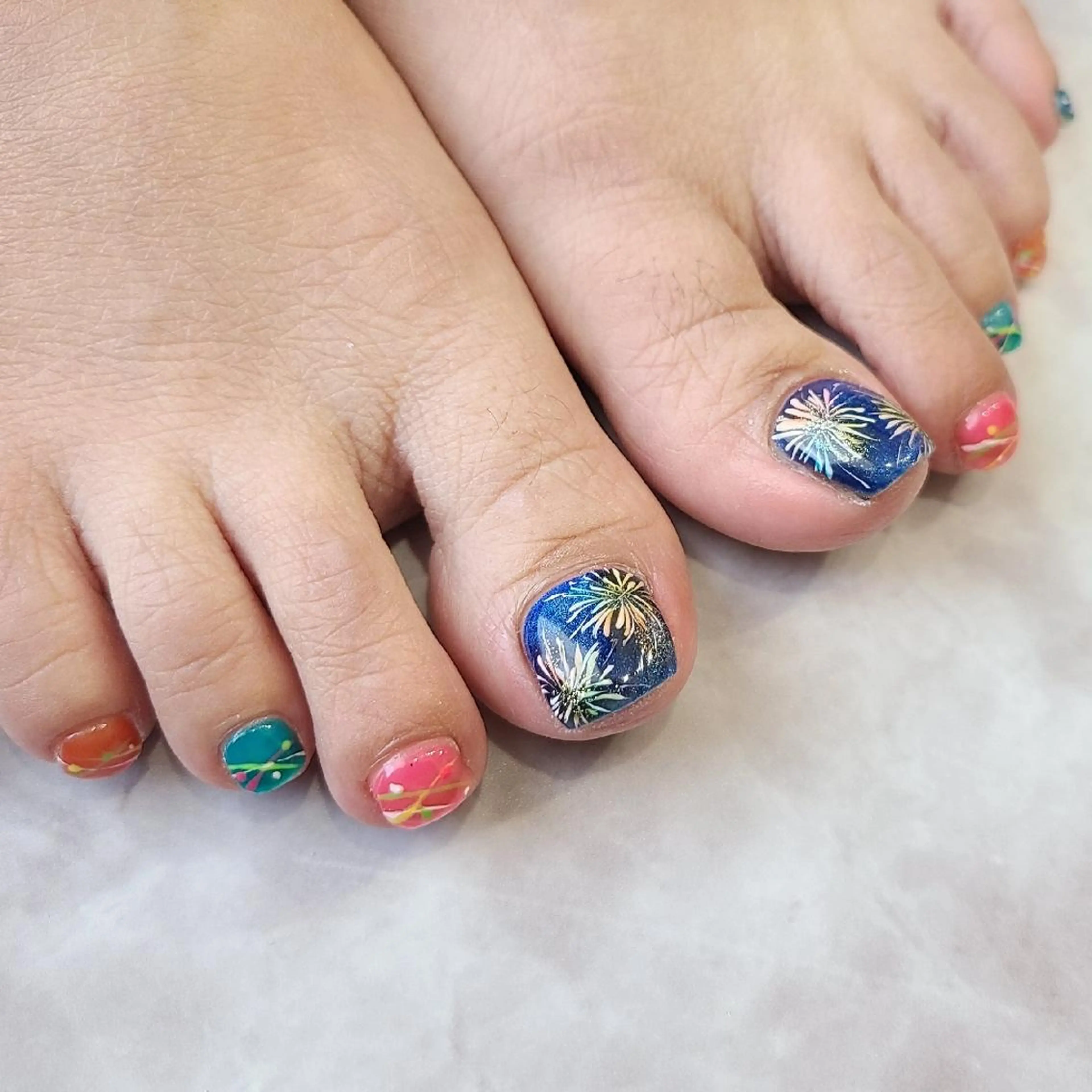 ネイル フットネイル NOGUCHI  KANAのネイルデザイン