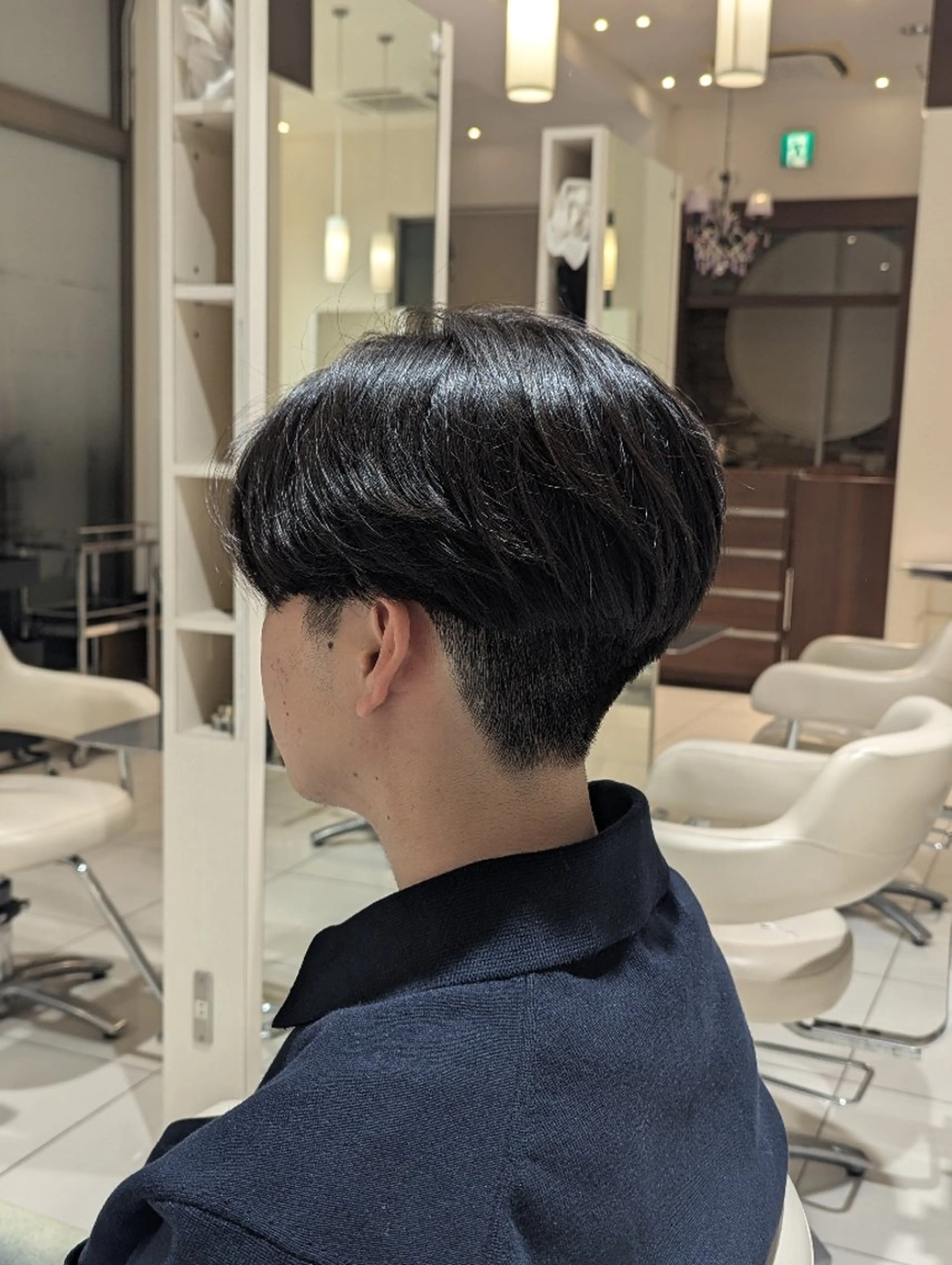 メンズ マッシュ カット 後藤 風海のヘアスタイル
