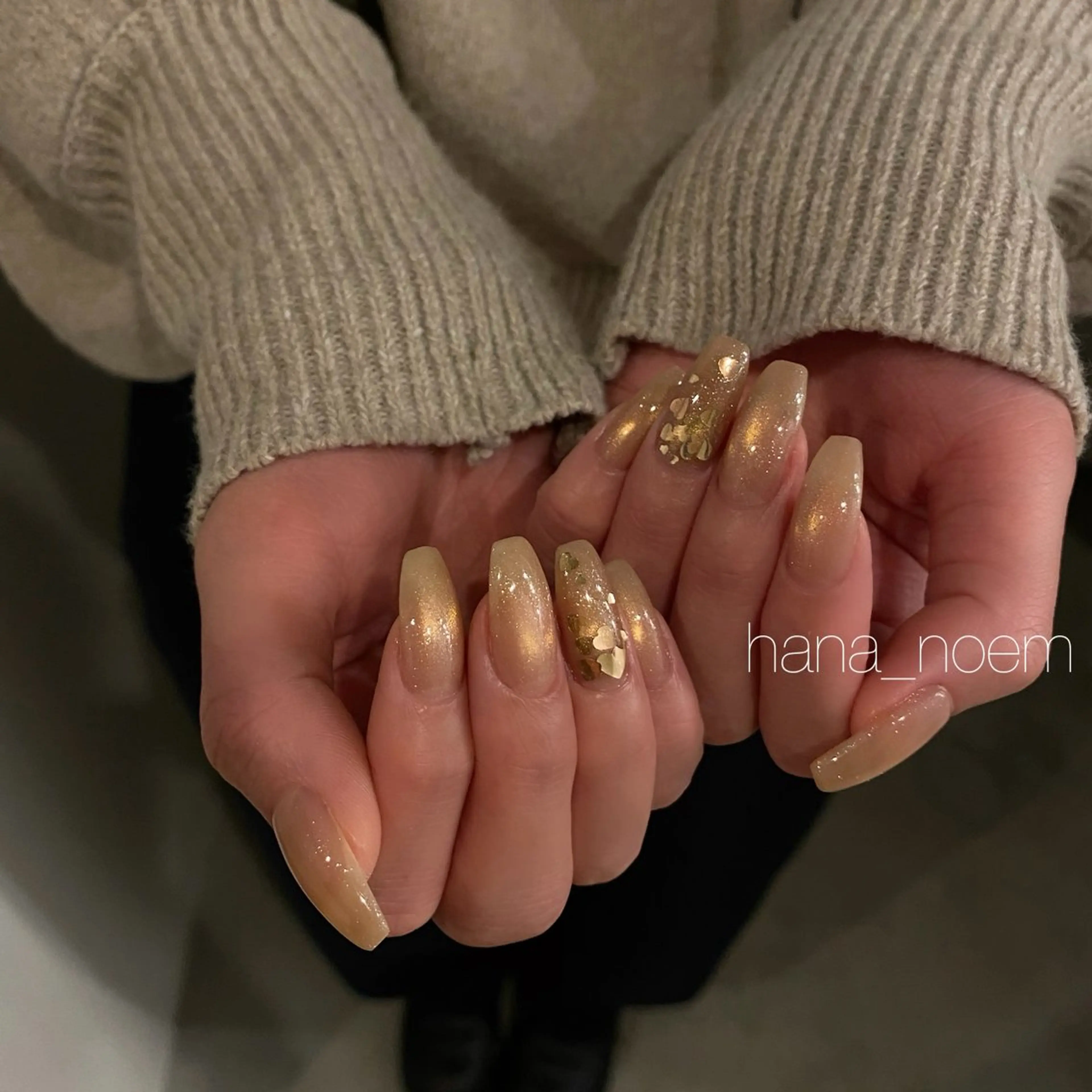 セミロング HANA /NOEM nailsalonのネイルデザイン