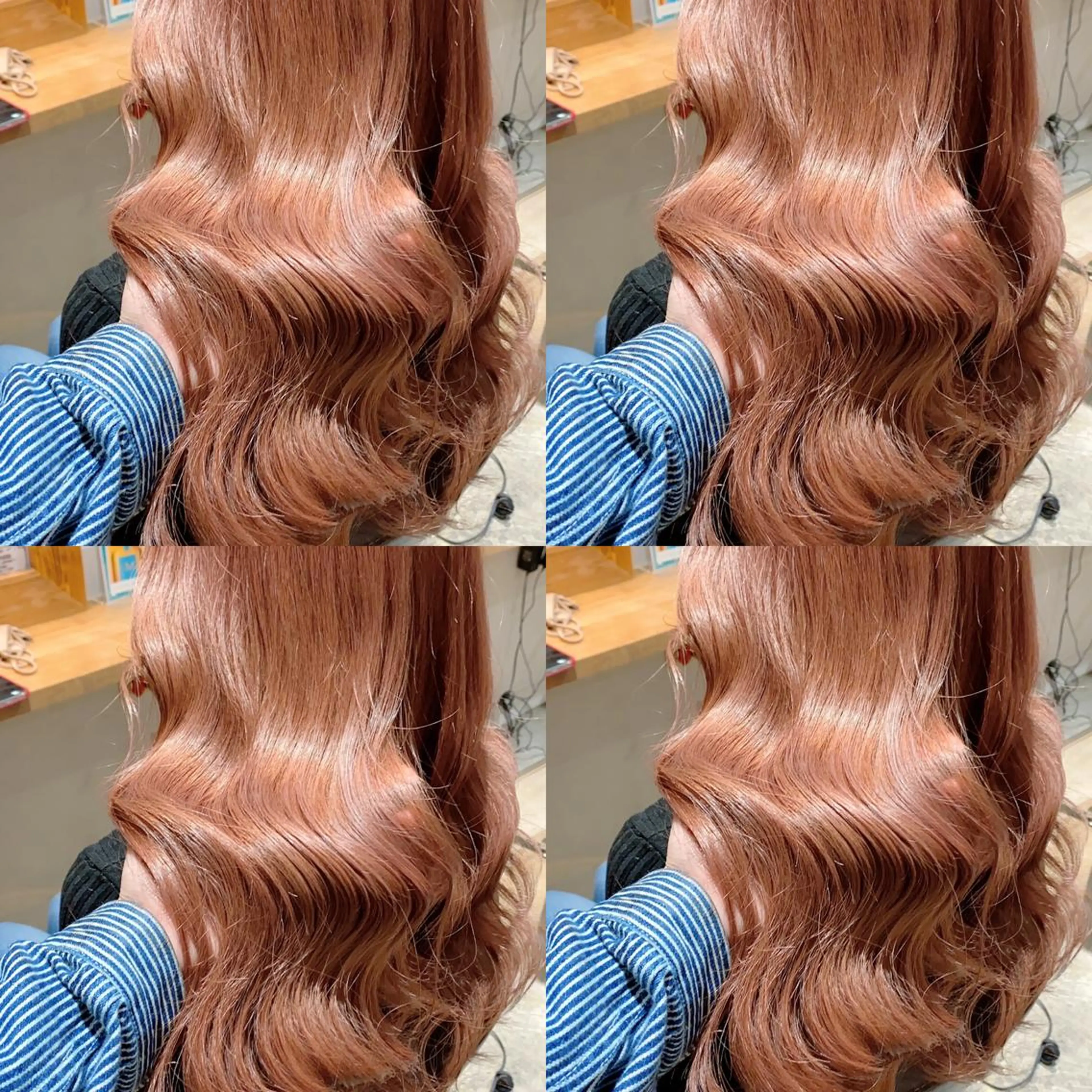 ミディアム カラー ブリーチ ケアブリーチ ダブルカラー イヤリングカラー インナーカラー カット ヘアカラー トリートメント レイヤー×髪質改善 マネージャー安藤光司のヘアスタイル