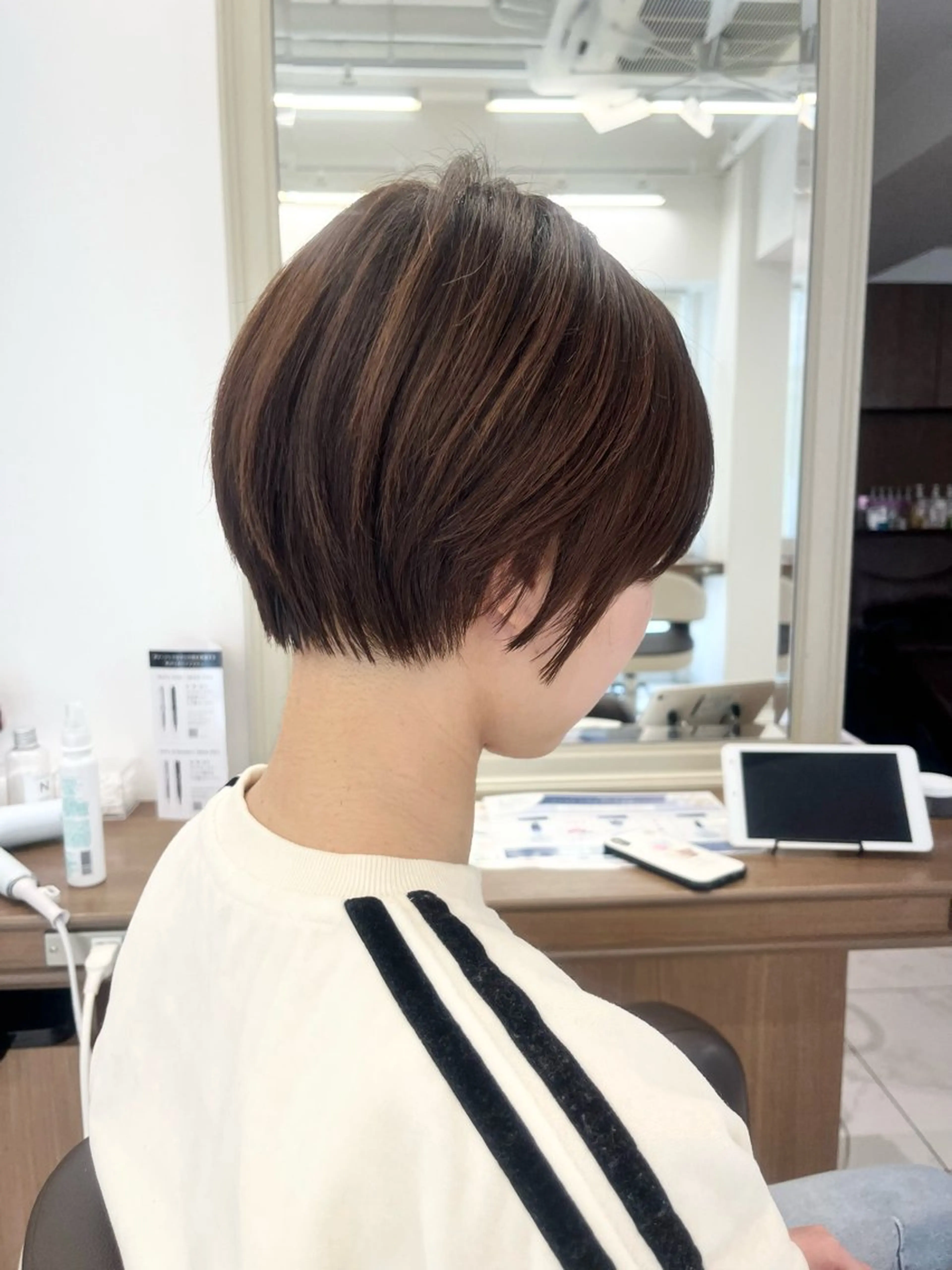 ショート ショートヘア カット ヘアカラー 西山梨々【5/1〜 復帰致します🌼】のヘアスタイル