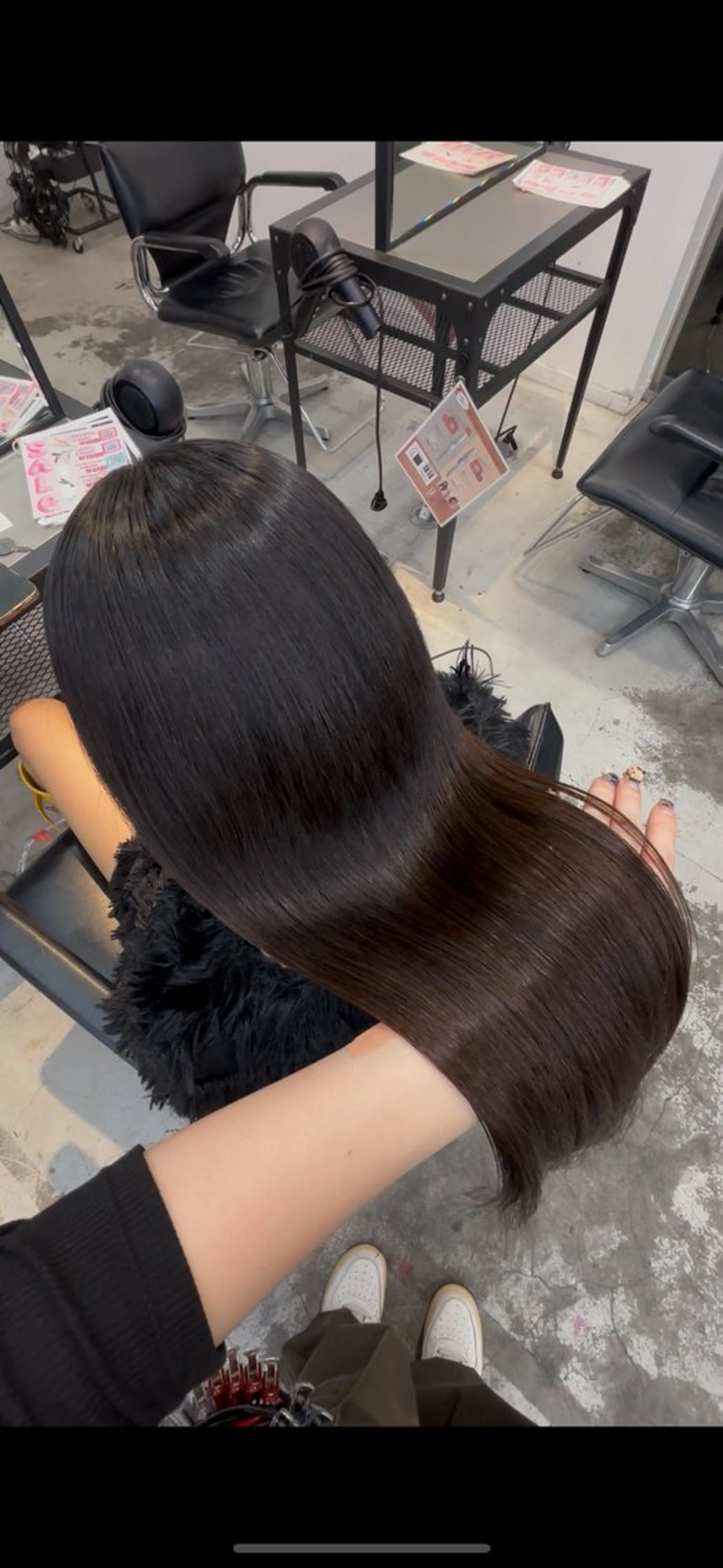 ロング カラー 髪質改善 縮毛矯正 縮毛矯正 トリートメント ダメージレス艶髪 🦋MISAKI🦋のヘアスタイル