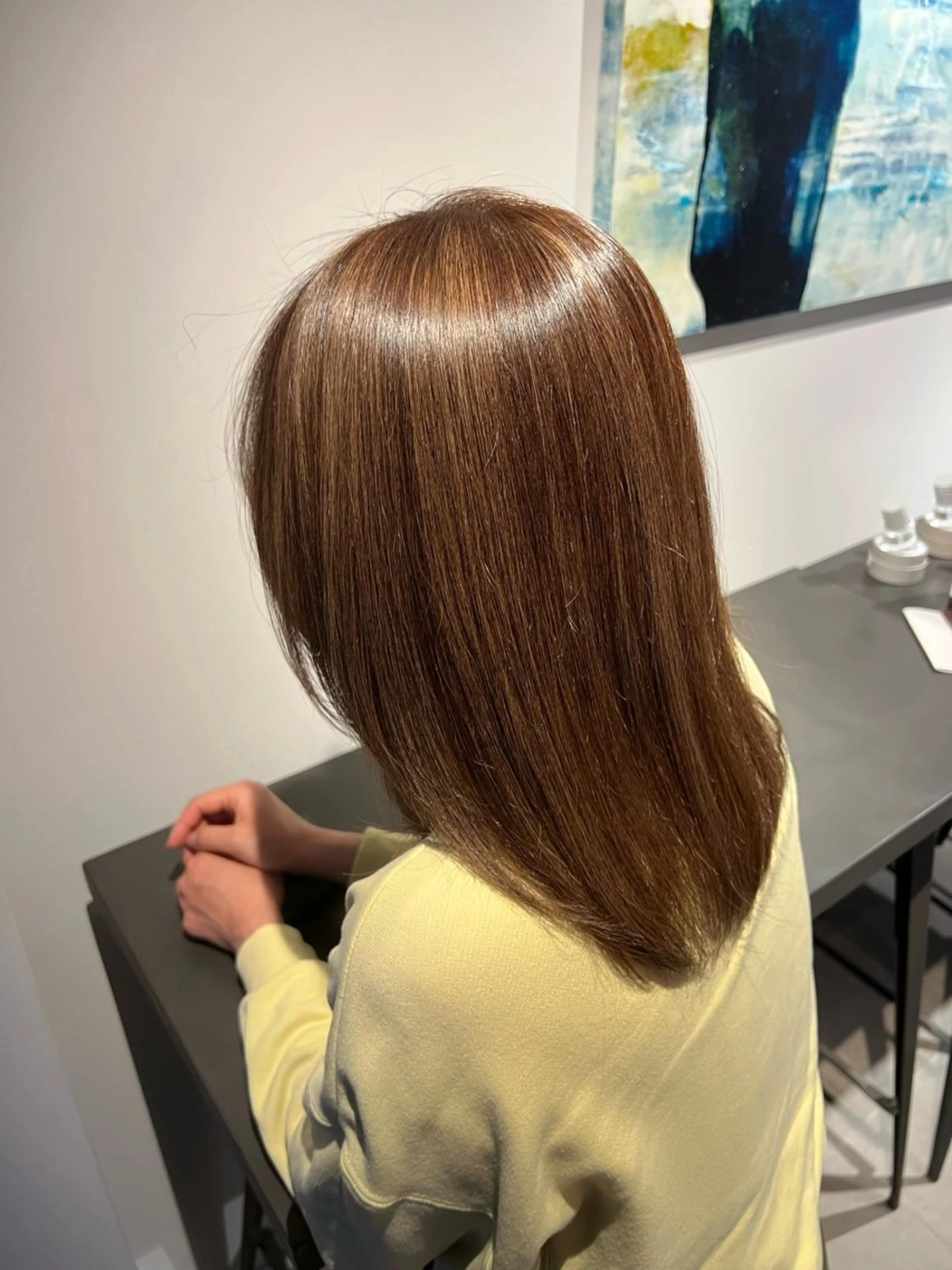 ミディアム ヘアカラー Kako🫧⭐️ アシスタント/モデルのヘアスタイル