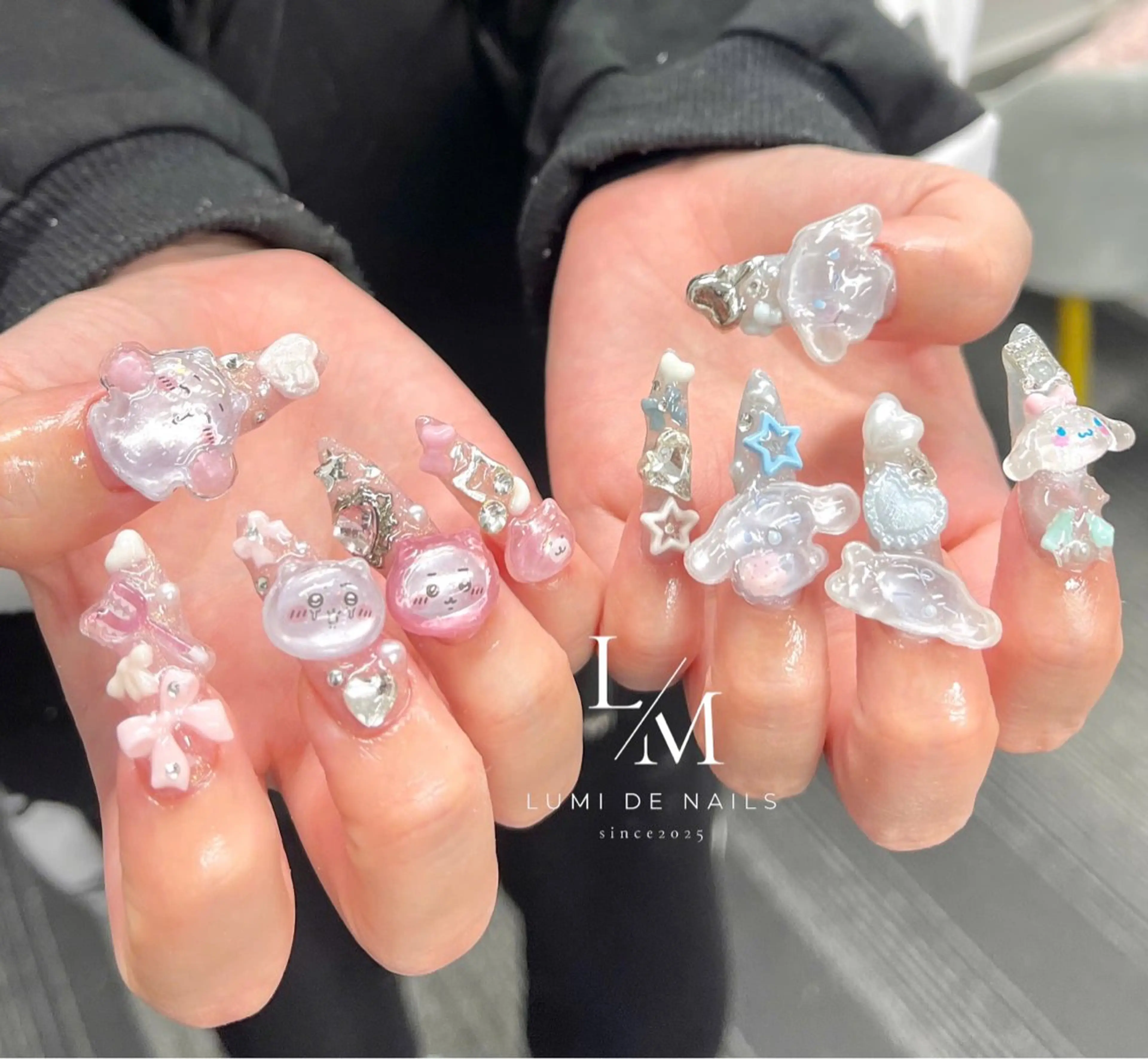 ネイル シンプルネイル ハンドネイル Lumi de nailsのネイルデザイン