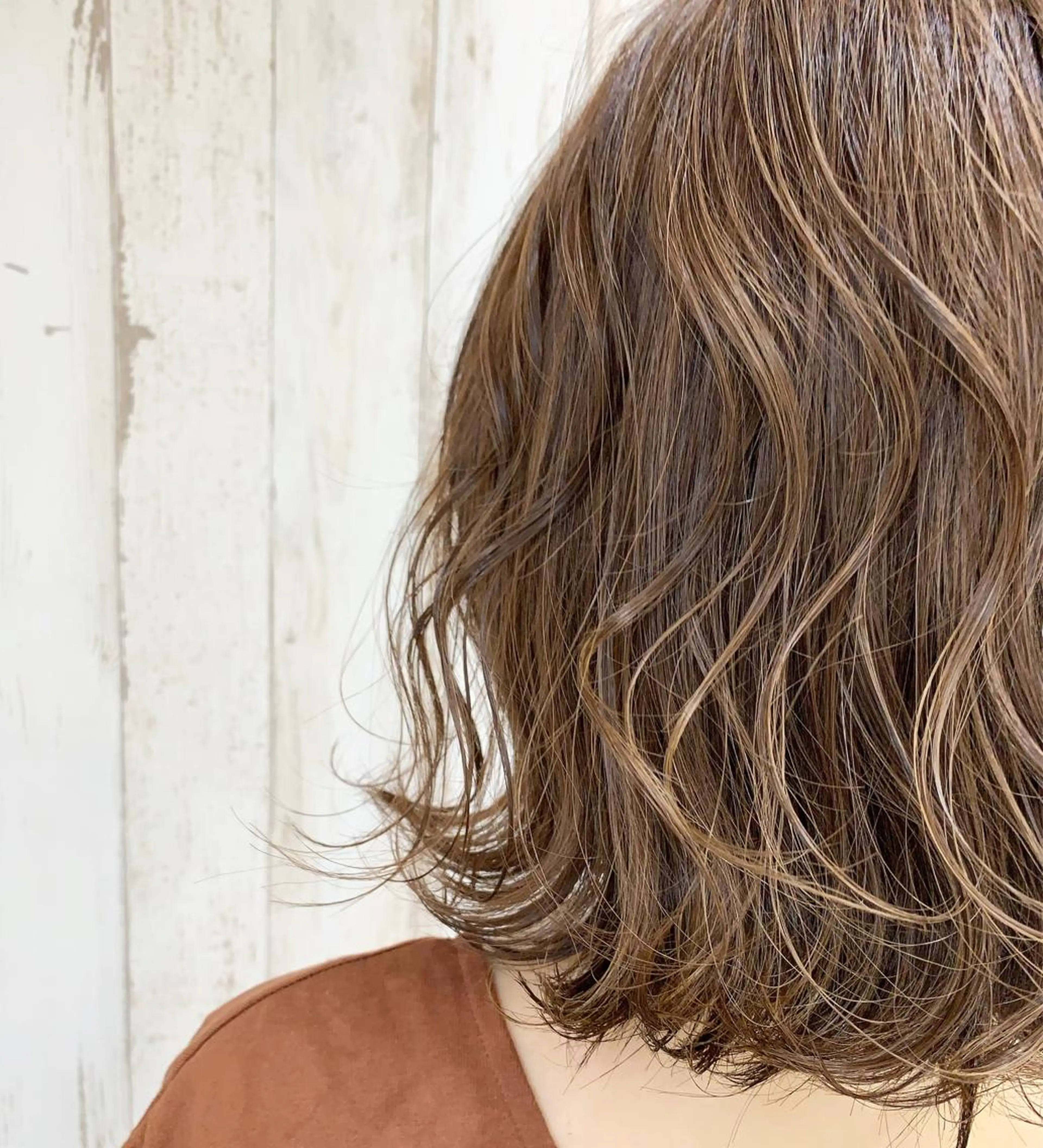 ミディアム カラー ヘアカラー HAIR&MAKE.sia所属・心斎橋韓国ボブ 好原良真のヘアスタイル