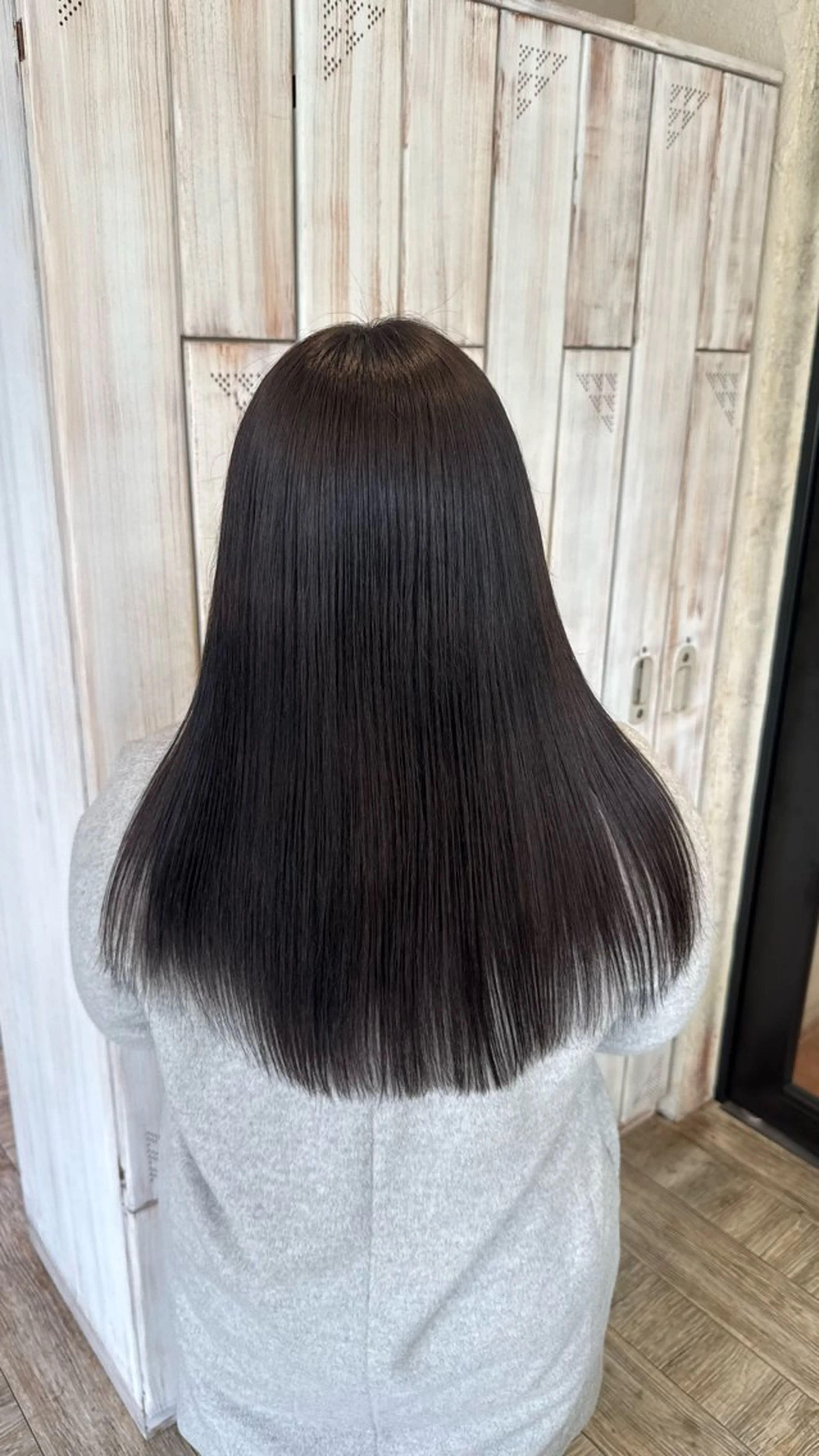 ロング ヘアカラー 福田花音/スタイリ スト兼任アイリストのヘアスタイル