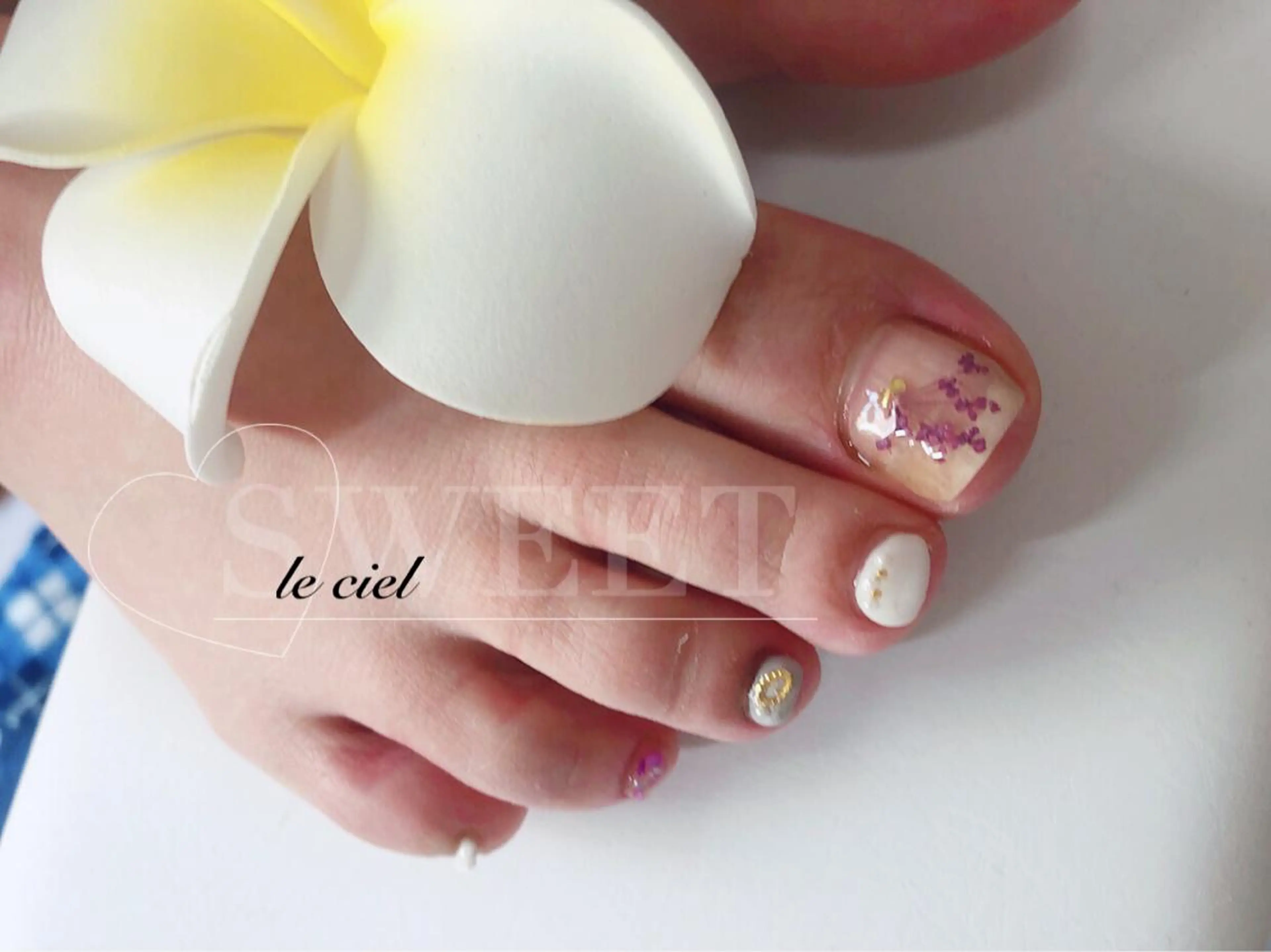 ネイル フットネイル Naka Rieのネイルデザイン