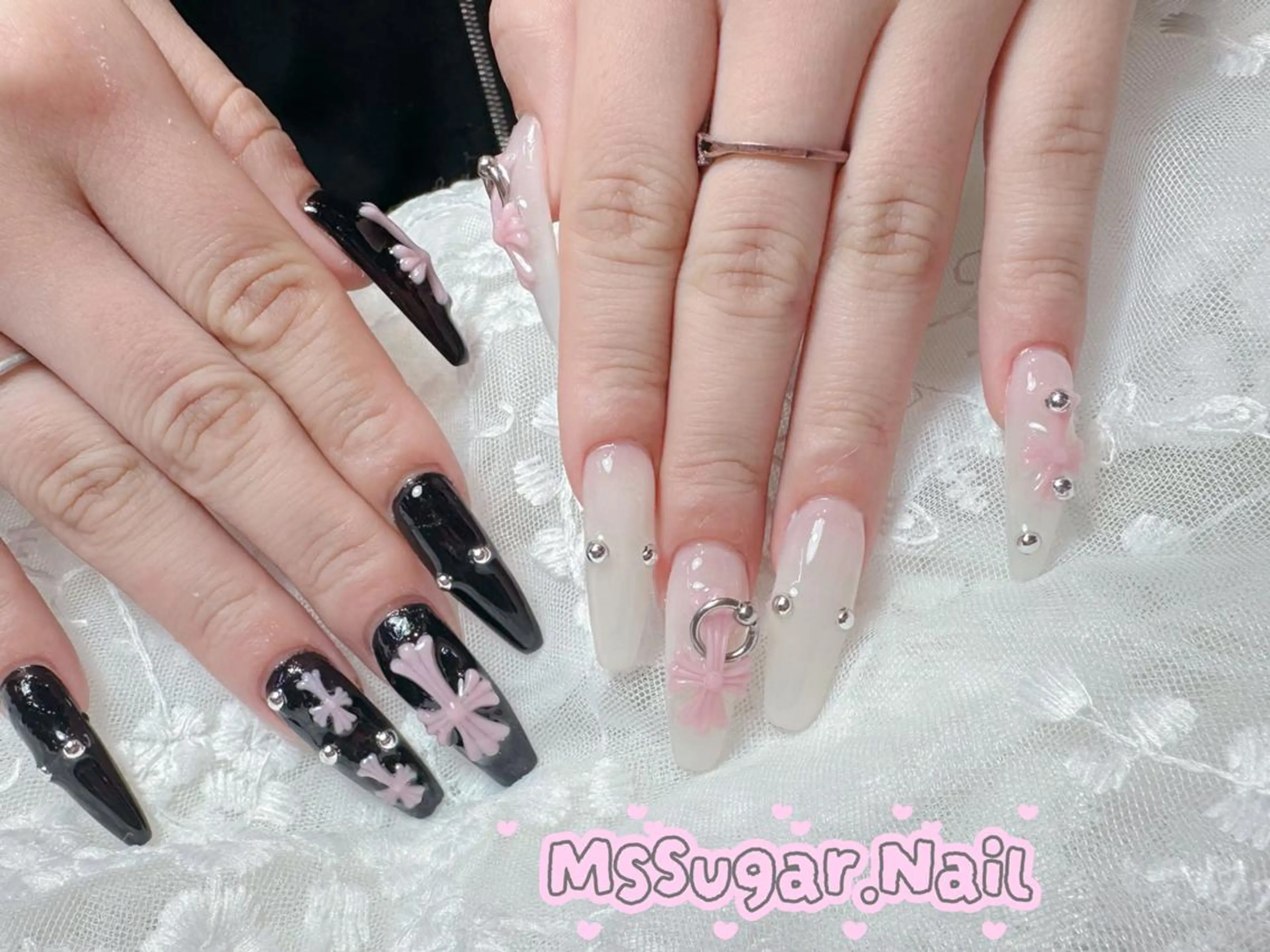 ネイル オーロラネイル ボルドー チークネイル 長さ出し フラッシュネイル ハンドネイル MSSugar Nailのネイルデザイン