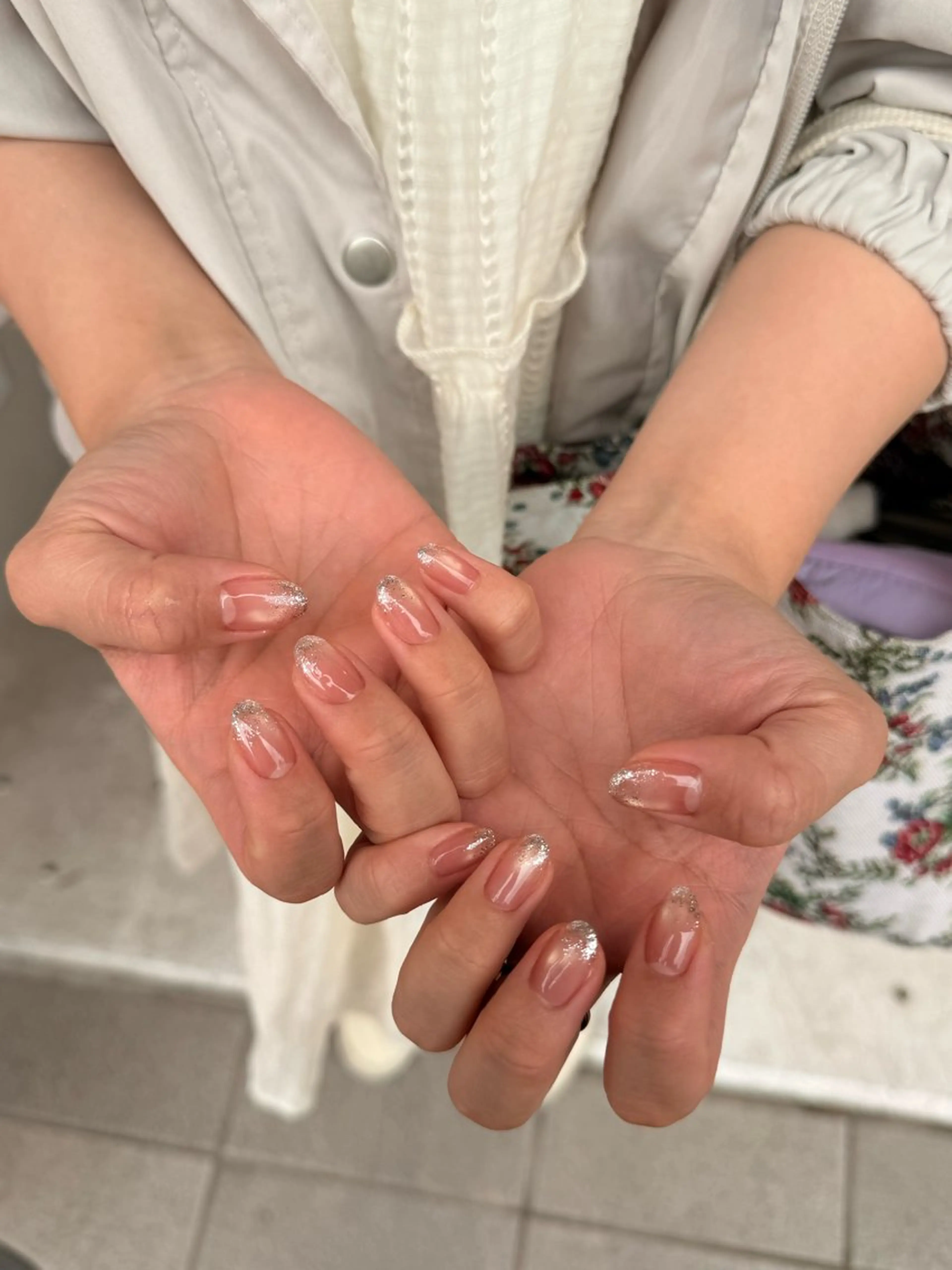 ネイル ラメ(グリッター) マグネットネイル ハンドネイル tiare ayaのネイルデザイン
