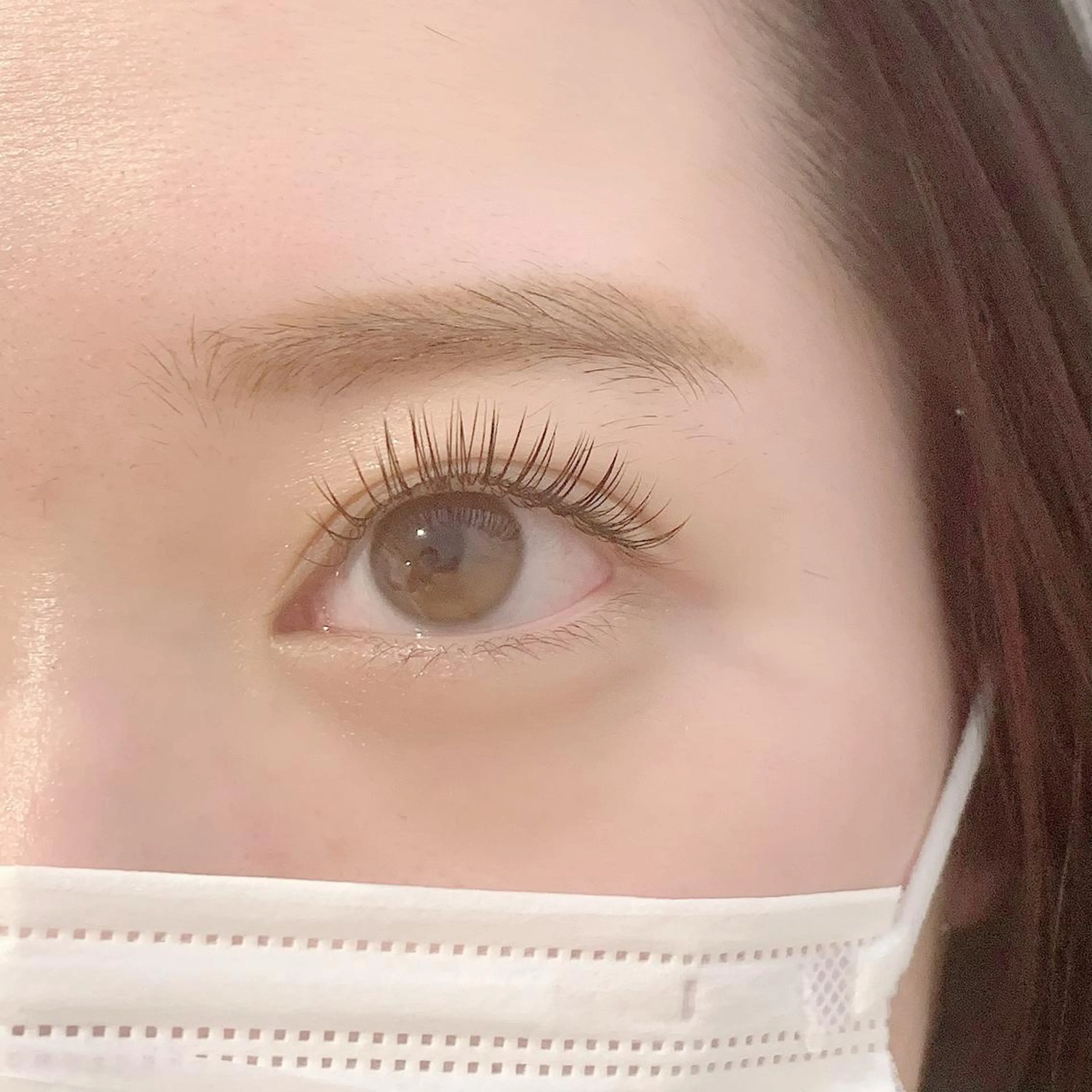 マツエク・マツパ フラットラッシュ 原岡 望美のマツエク・マツパデザイン
