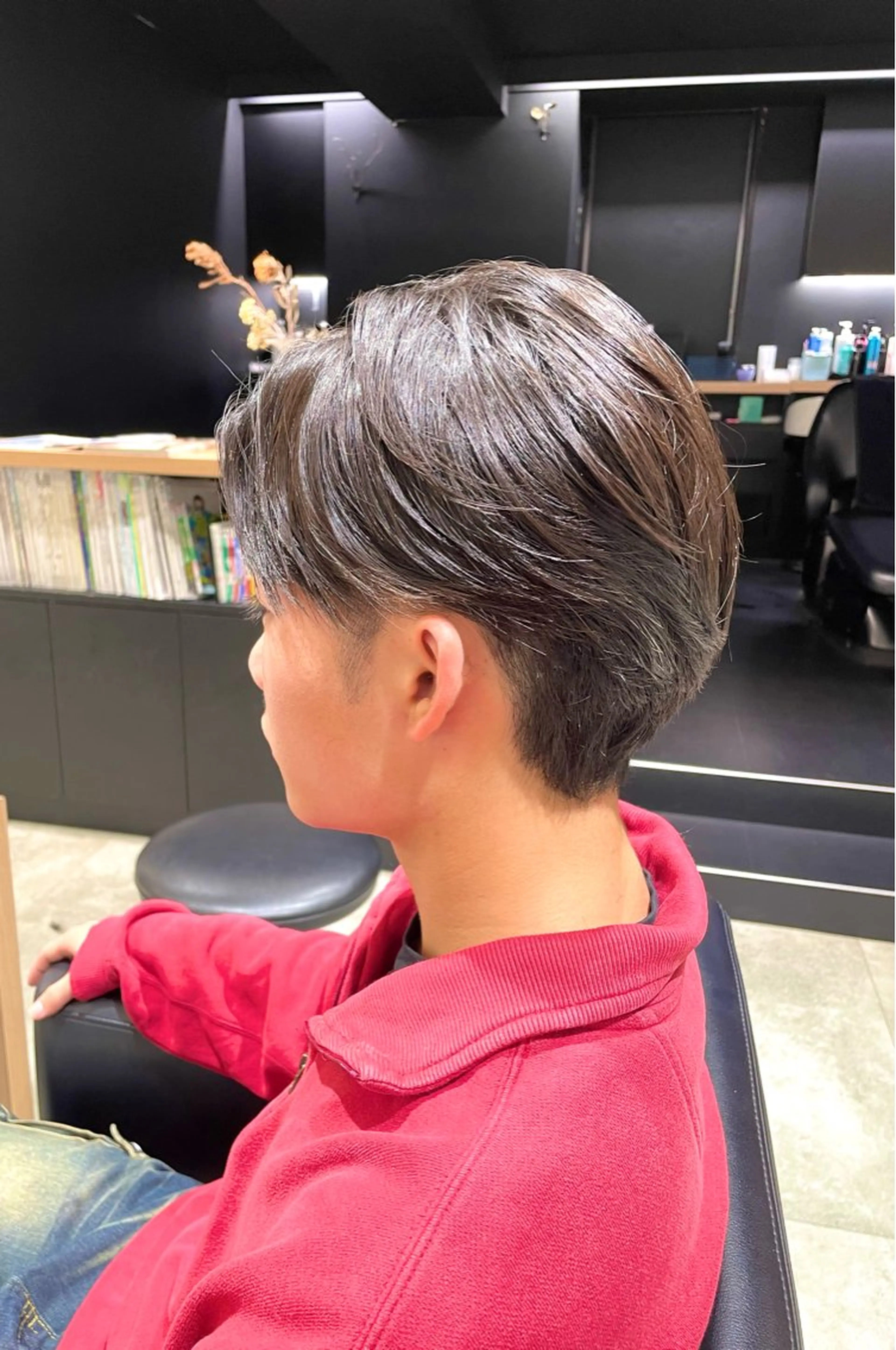 パーマ メンズ 縮毛矯正 長町/酸性ストレート /曲がる縮毛矯正のヘアスタイル