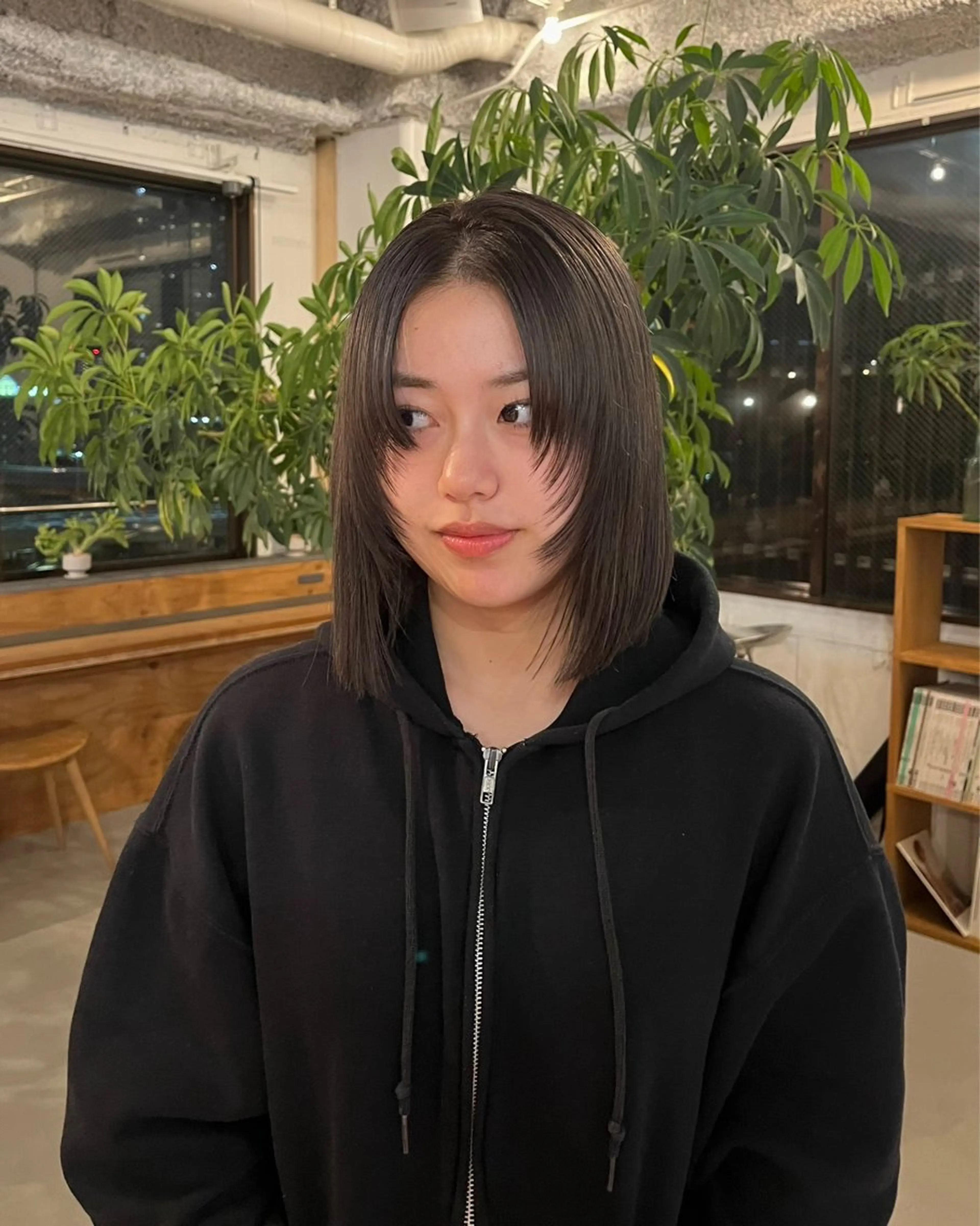 ミディアム Ren /北堀江のヘアスタイル