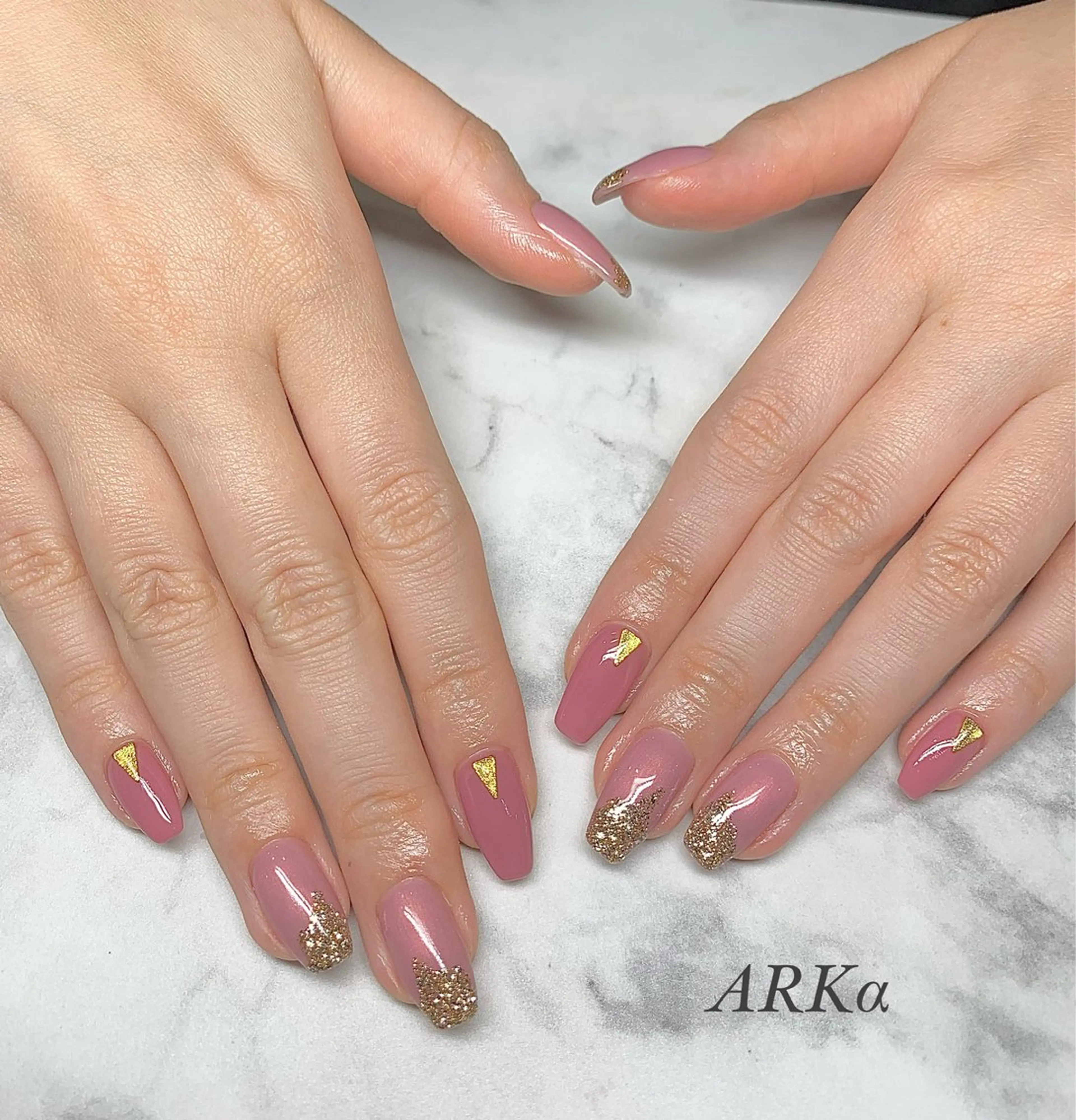 ネイル ハンドネイル Nailsalon ARKαのネイルデザイン