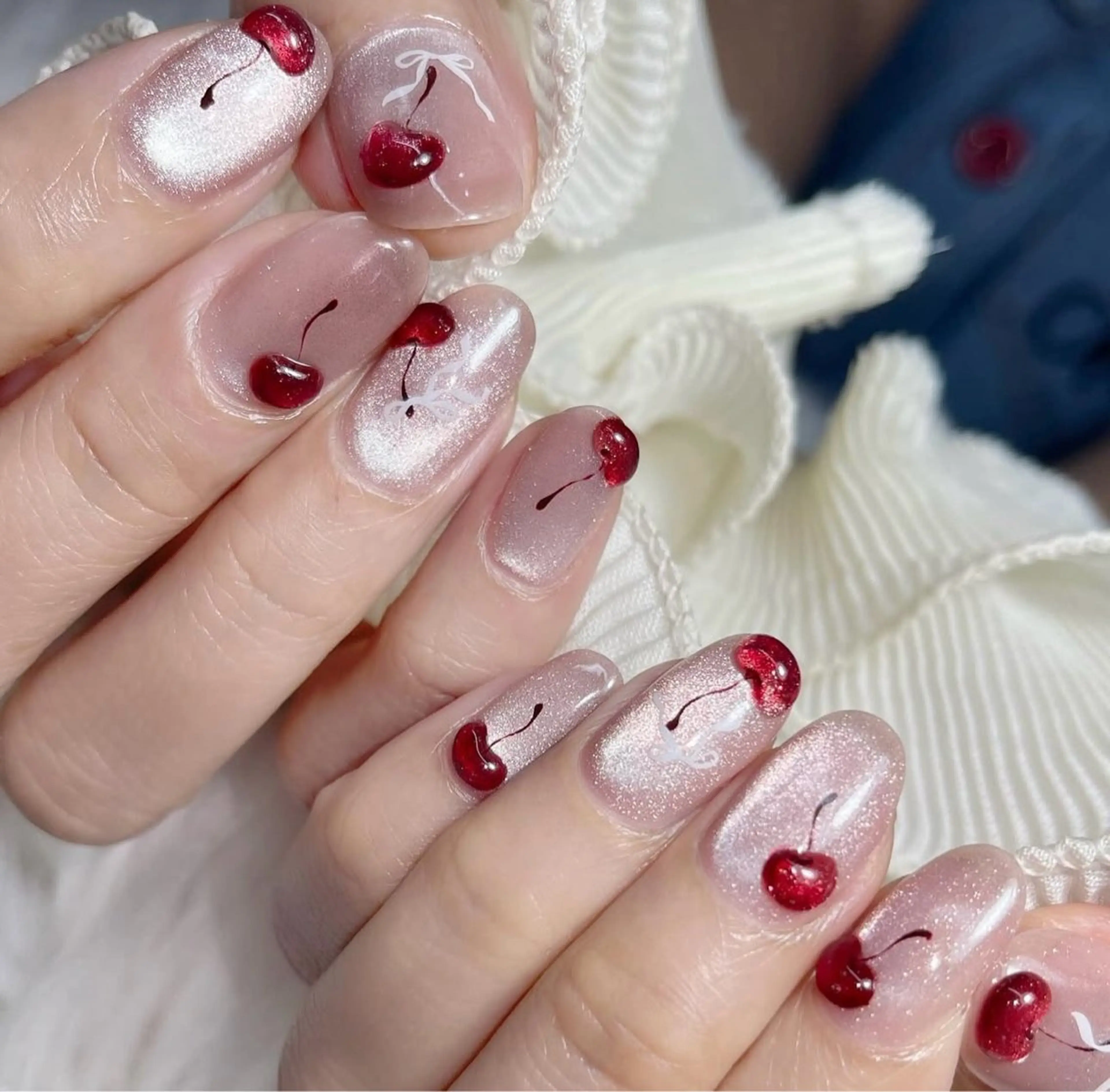 ネイル 韓国ネイル 持ち込み ニュアンスネイル ネイルチップ ハンドネイル TABI ANA.CHUOのネイルデザイン