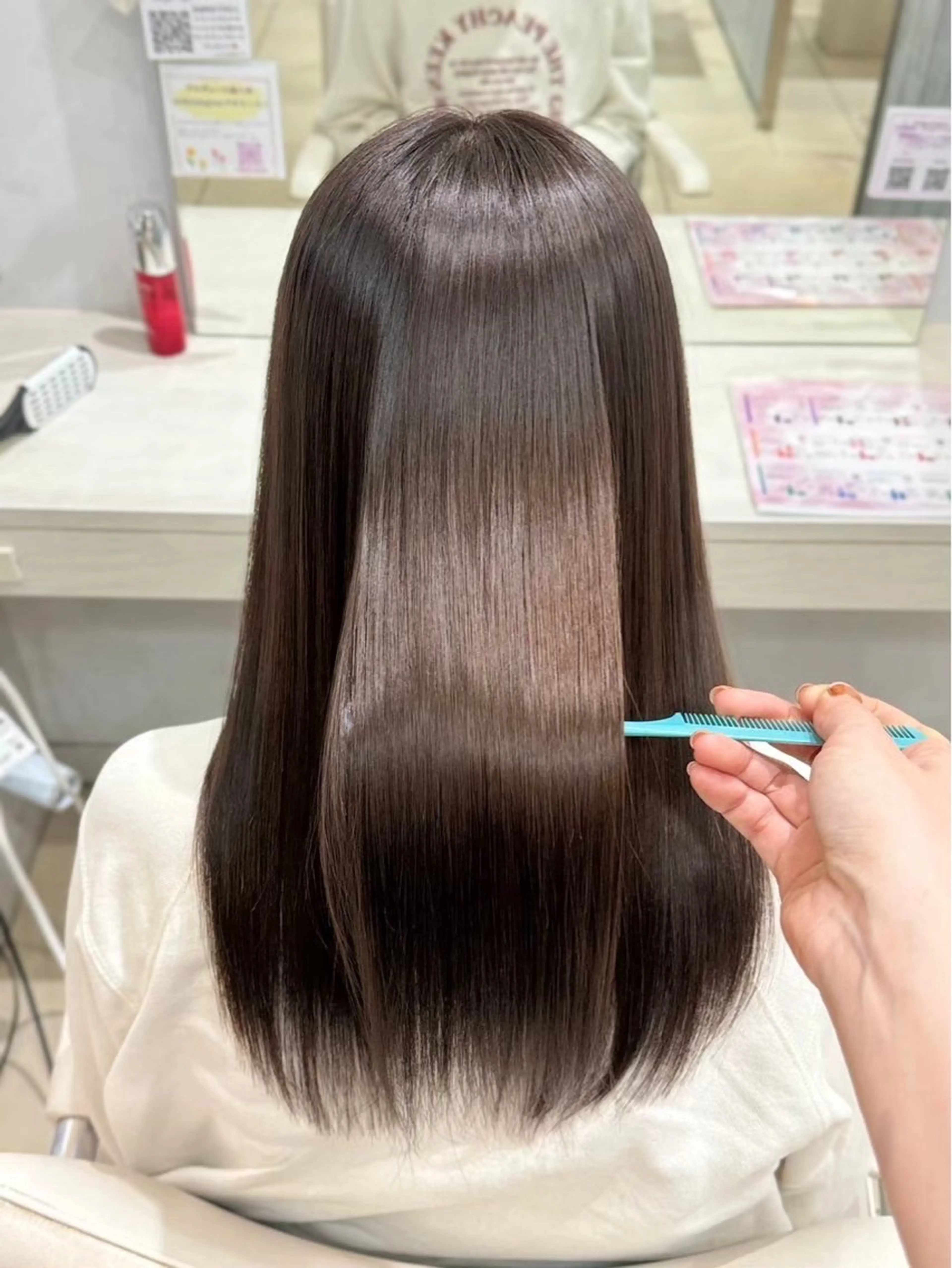 【今話題中】✨メテオ縮毛矯正（髪質改善）×超音波トリートメント✨の写真