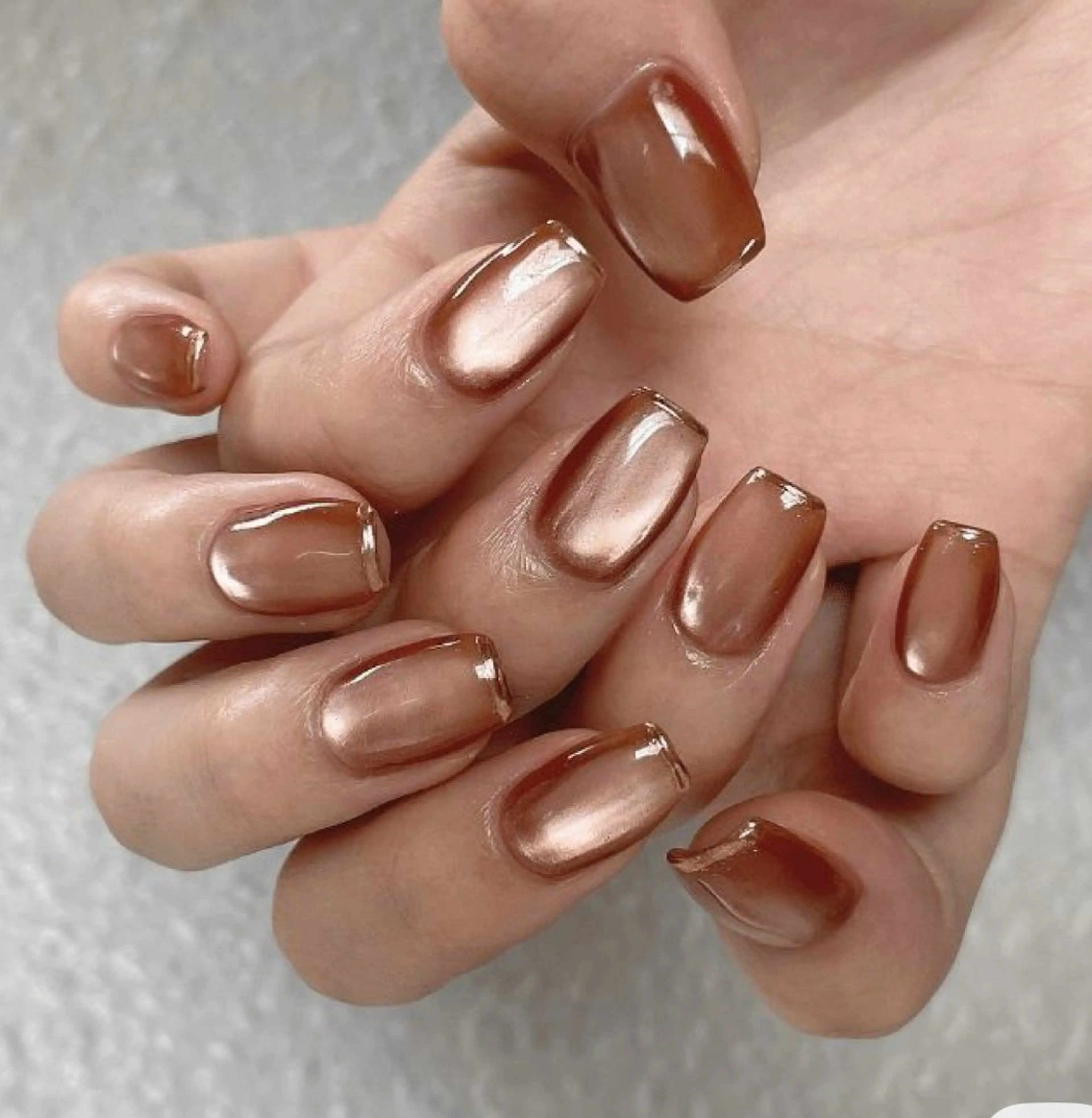 メンズ ネイル ジェルネイル マグネットネイル ワンカラーネイル シンプルネイル salon ORO sapporo所属・ORO 石井 香織のその他イメージ