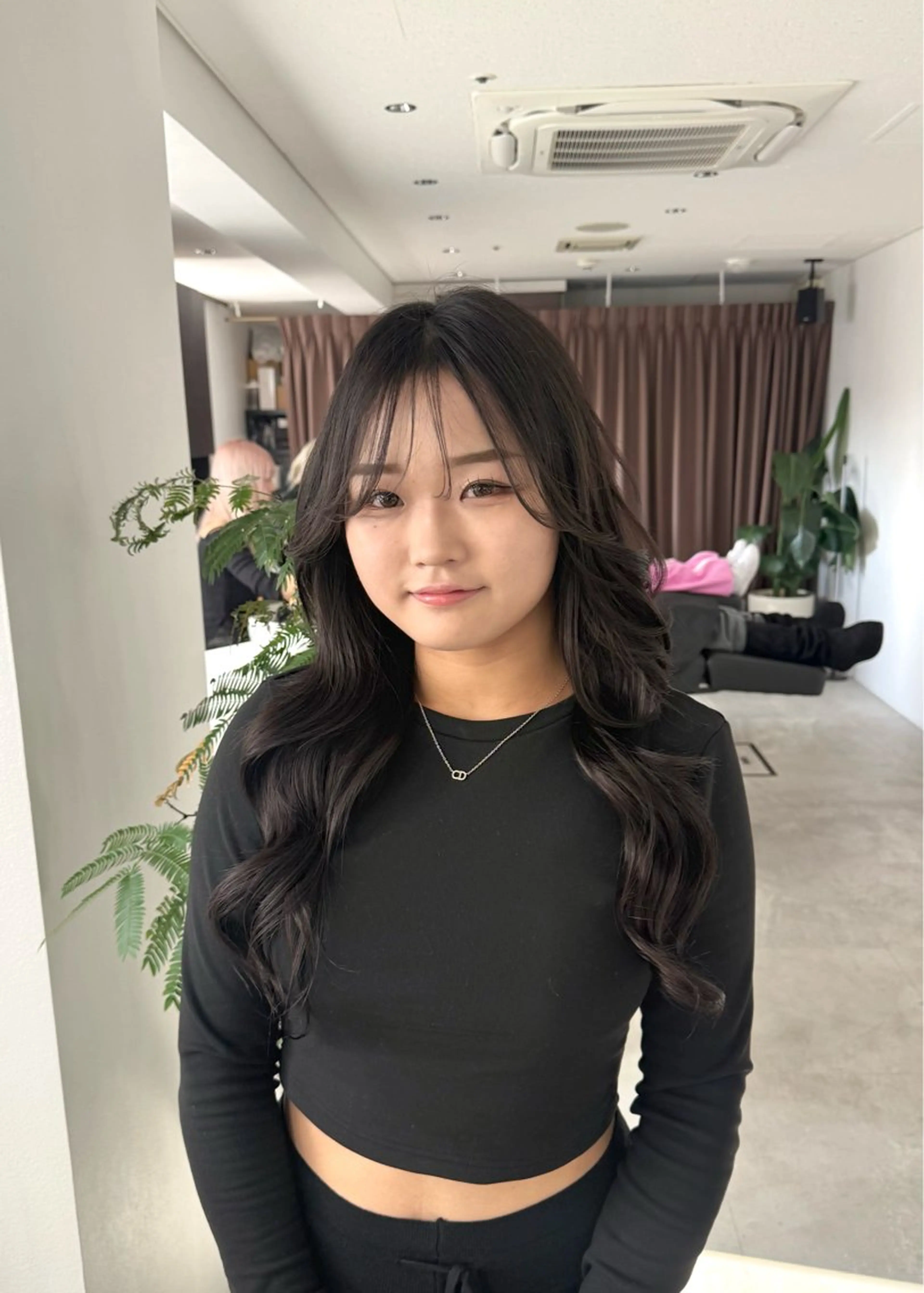 ロング エクステ エクステ yuna/透明感 カラー/エクステのヘアスタイル