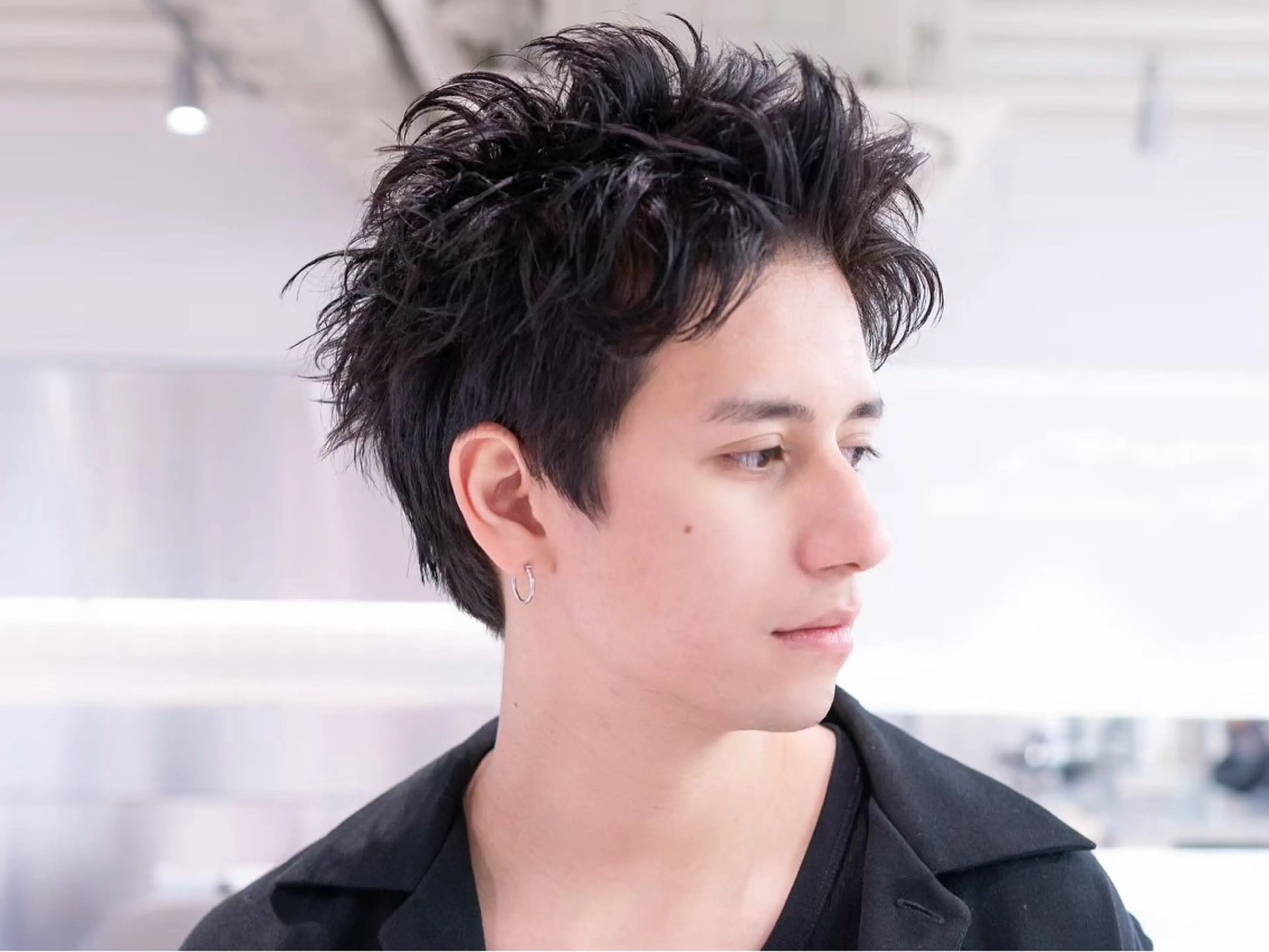 メンズ いがらし ふうらのヘアスタイル