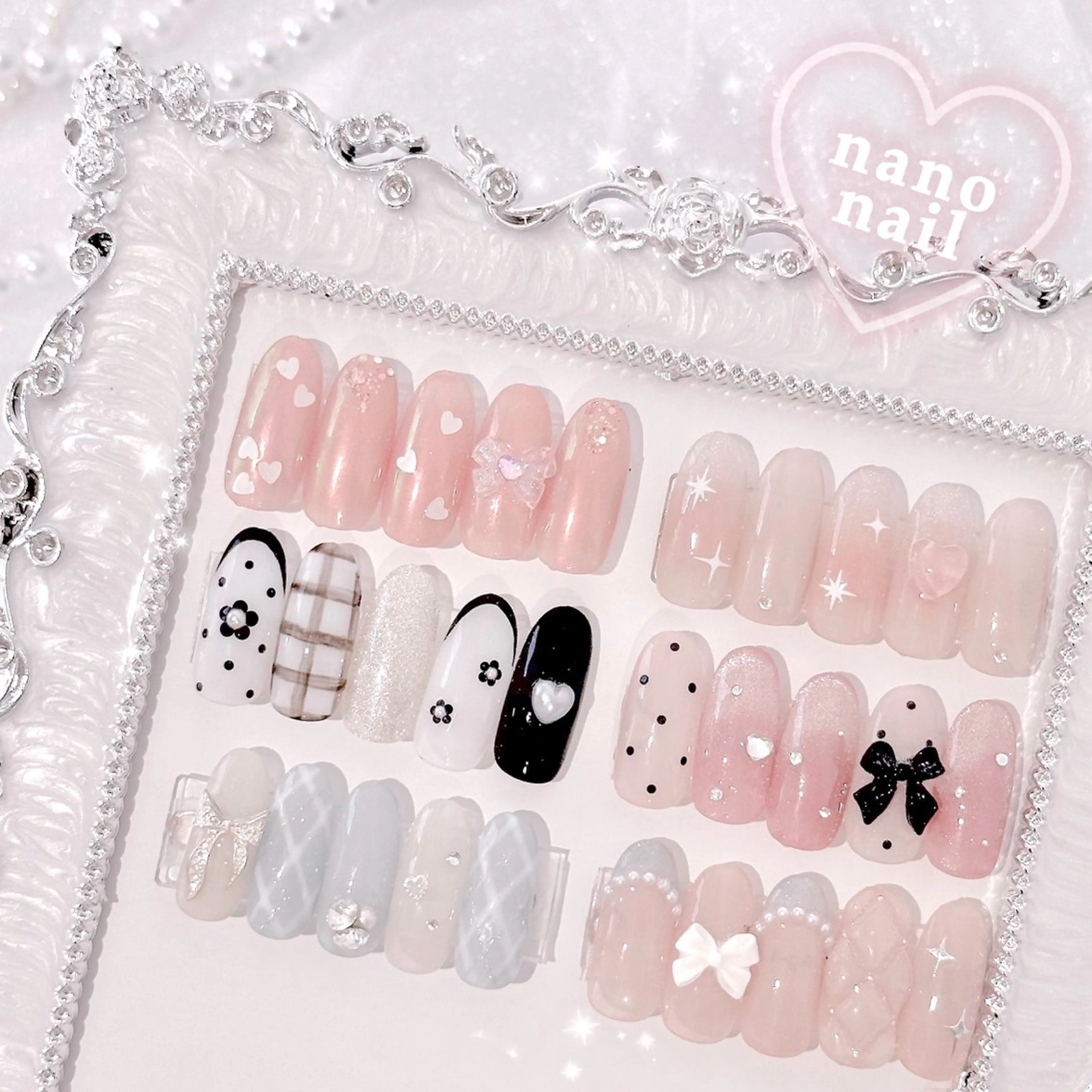 ネイル nano nail☁ 久屋大通💫のネイルデザイン