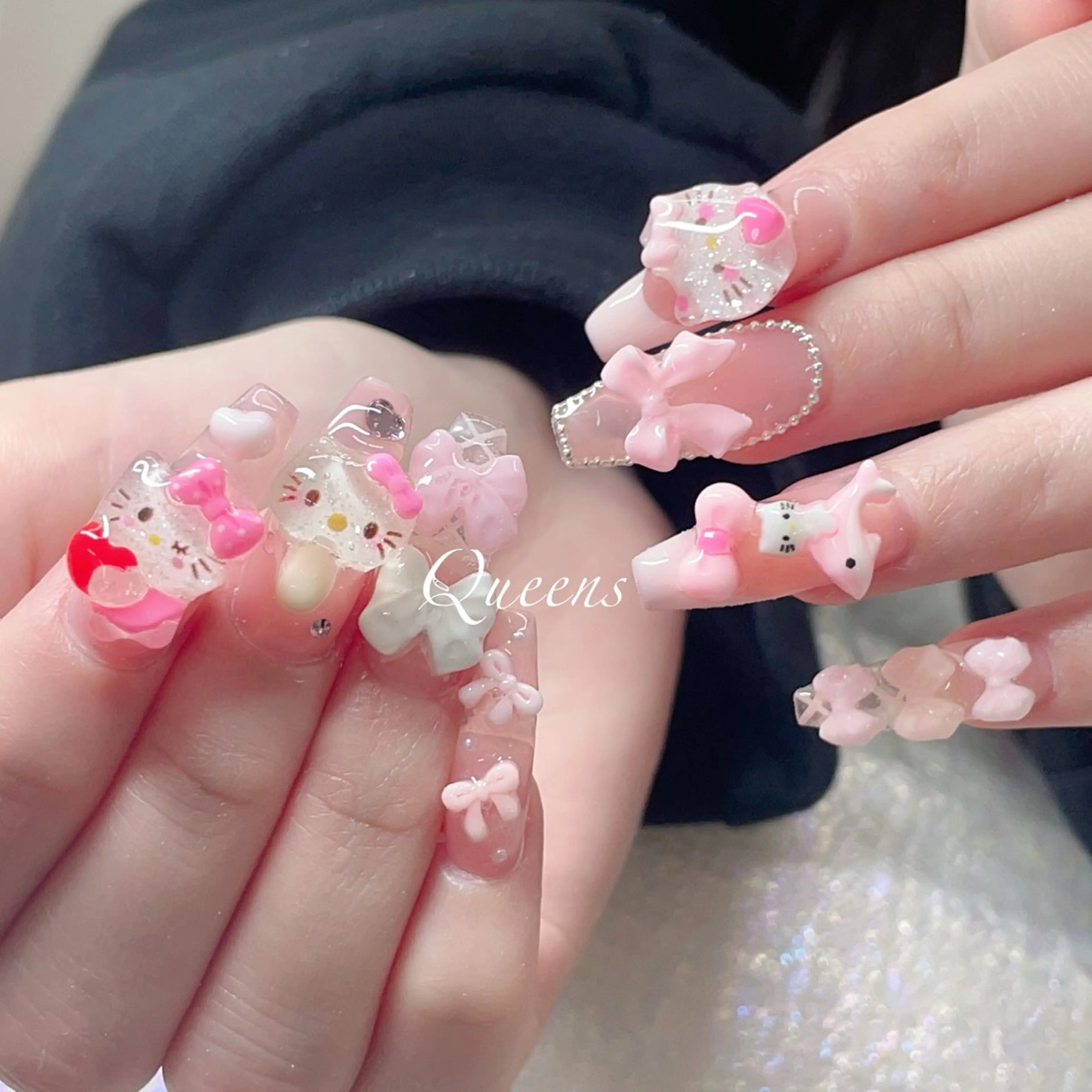 ネイル ハンドネイル Queens マオのネイルデザイン