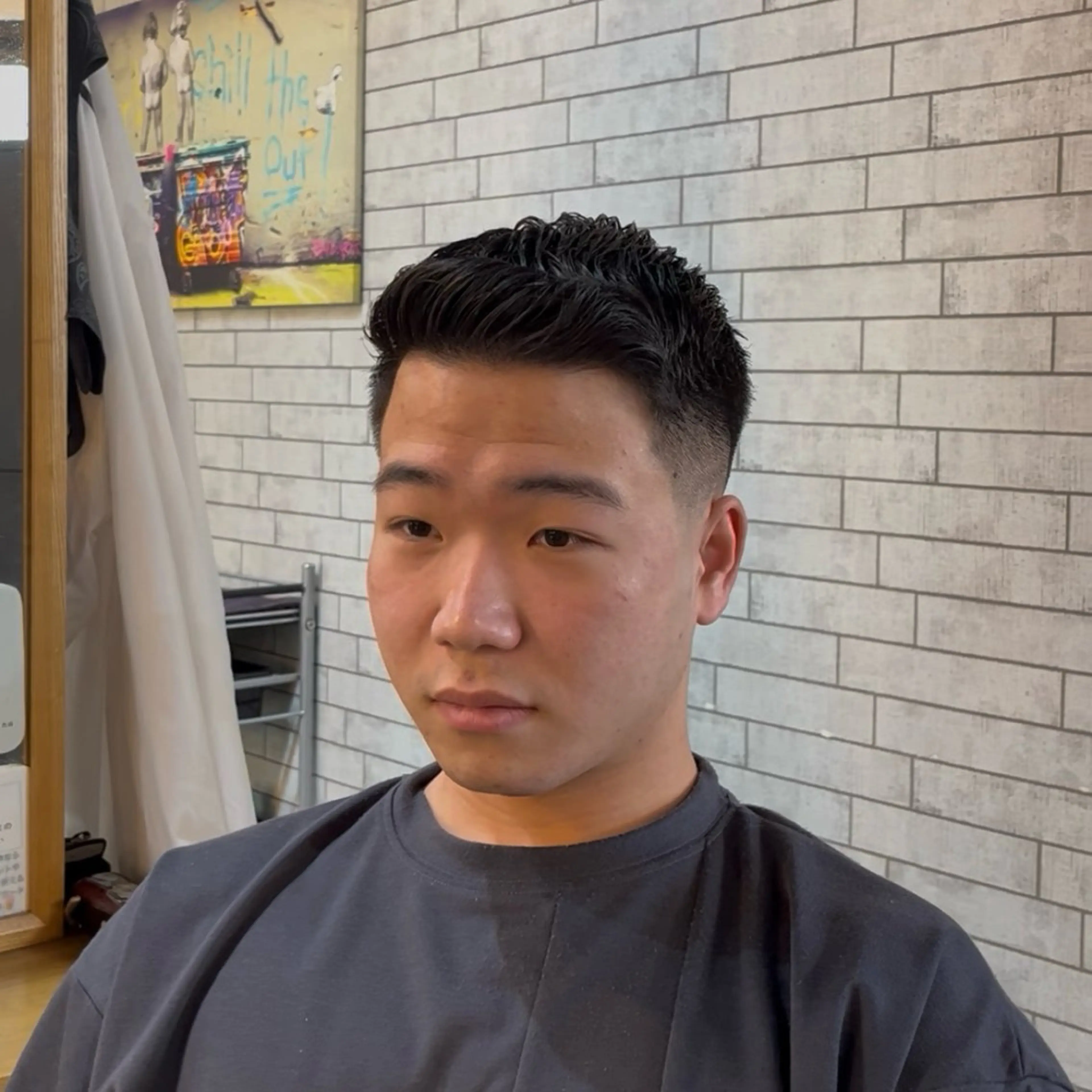 ショート メンズ フェードカット カット 海外風メンズ🇺🇸 💈N.Yuto💈のヘアスタイル