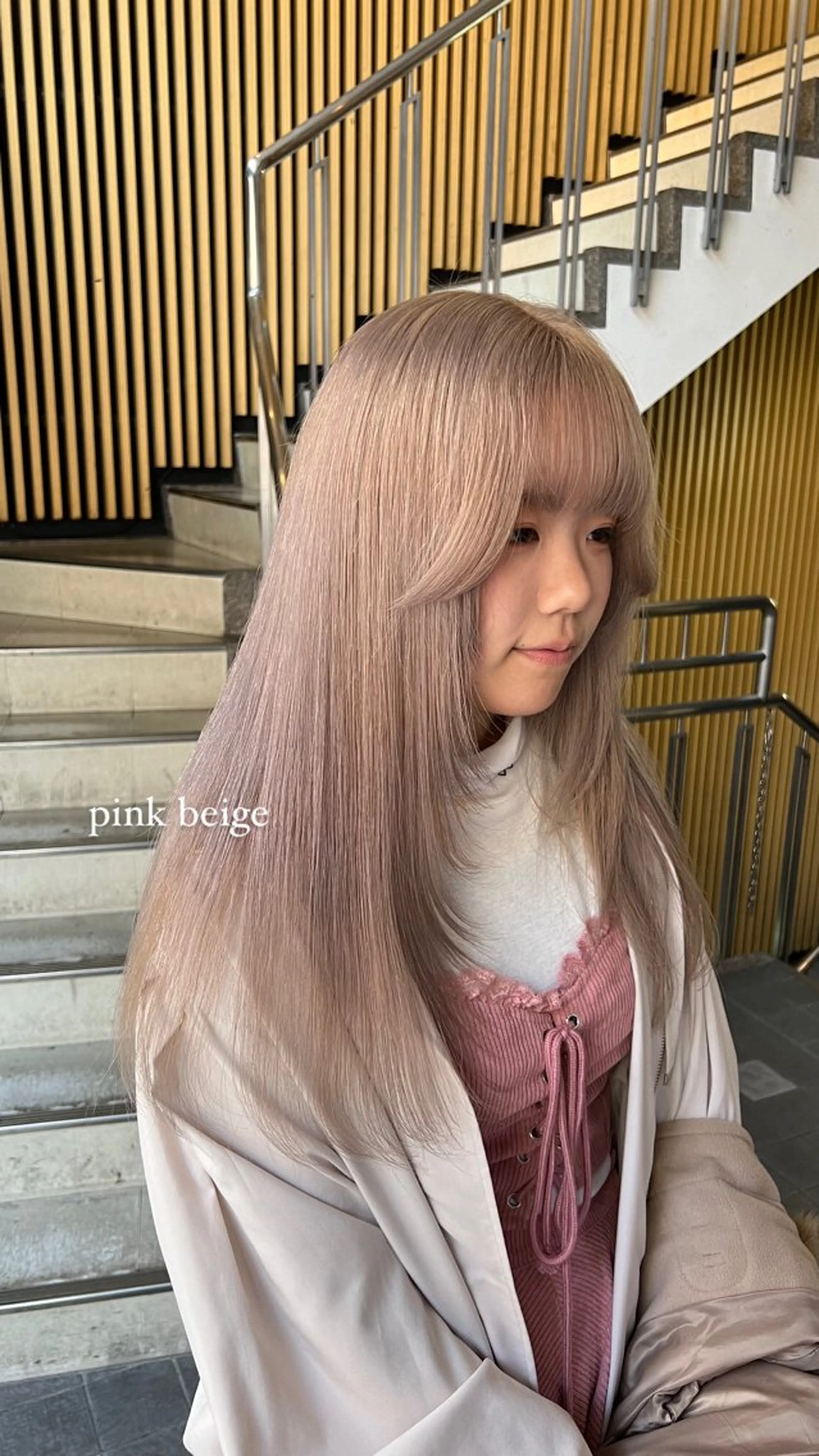 ロング カラー 🩷  ayaka 🩷のヘアスタイル