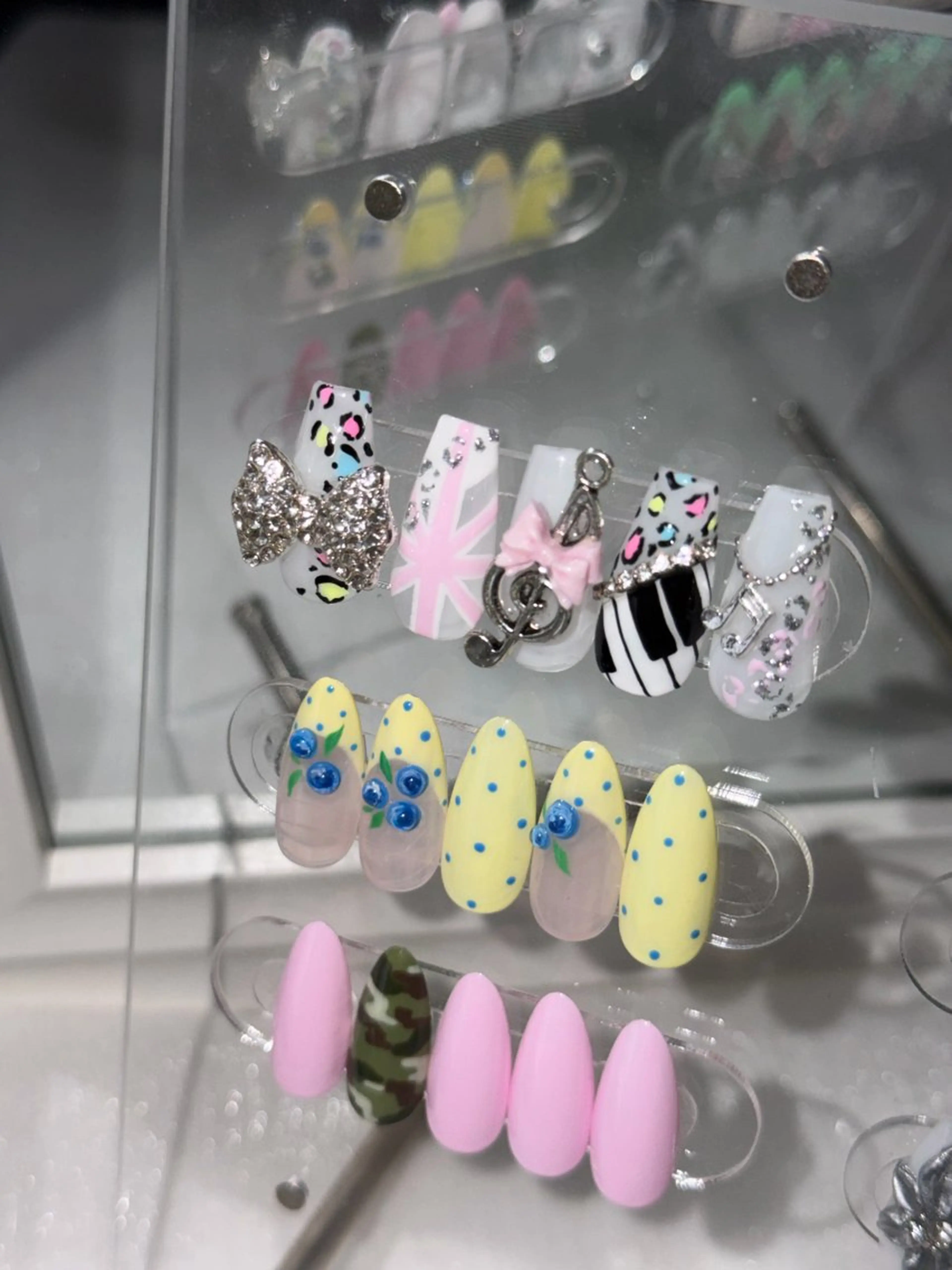 ネイル ブルー ハンドネイル tamaki araiのネイルデザイン