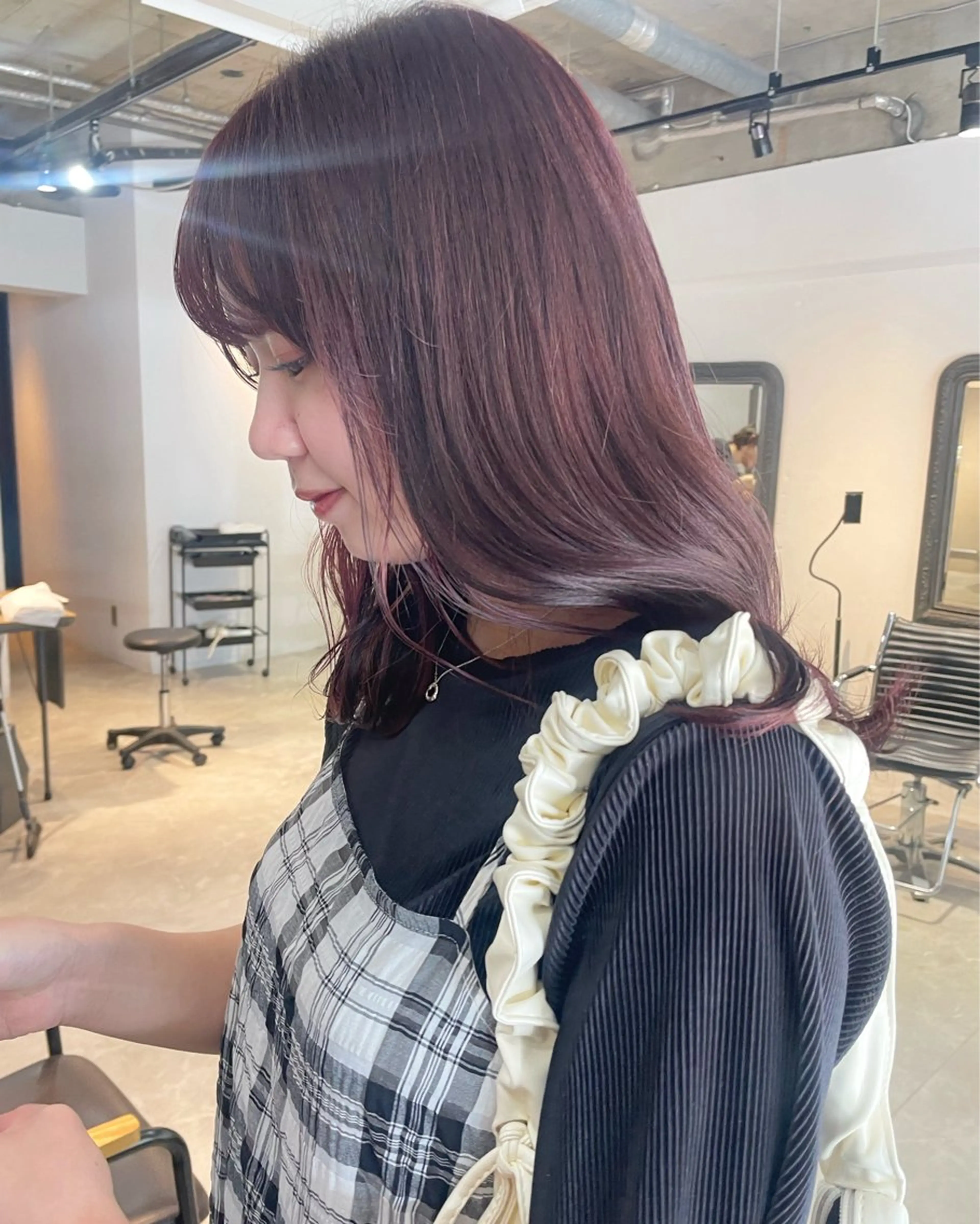 ミディアム ヘアカラー メンズモデル募集 🛋️mayukaのヘアスタイル