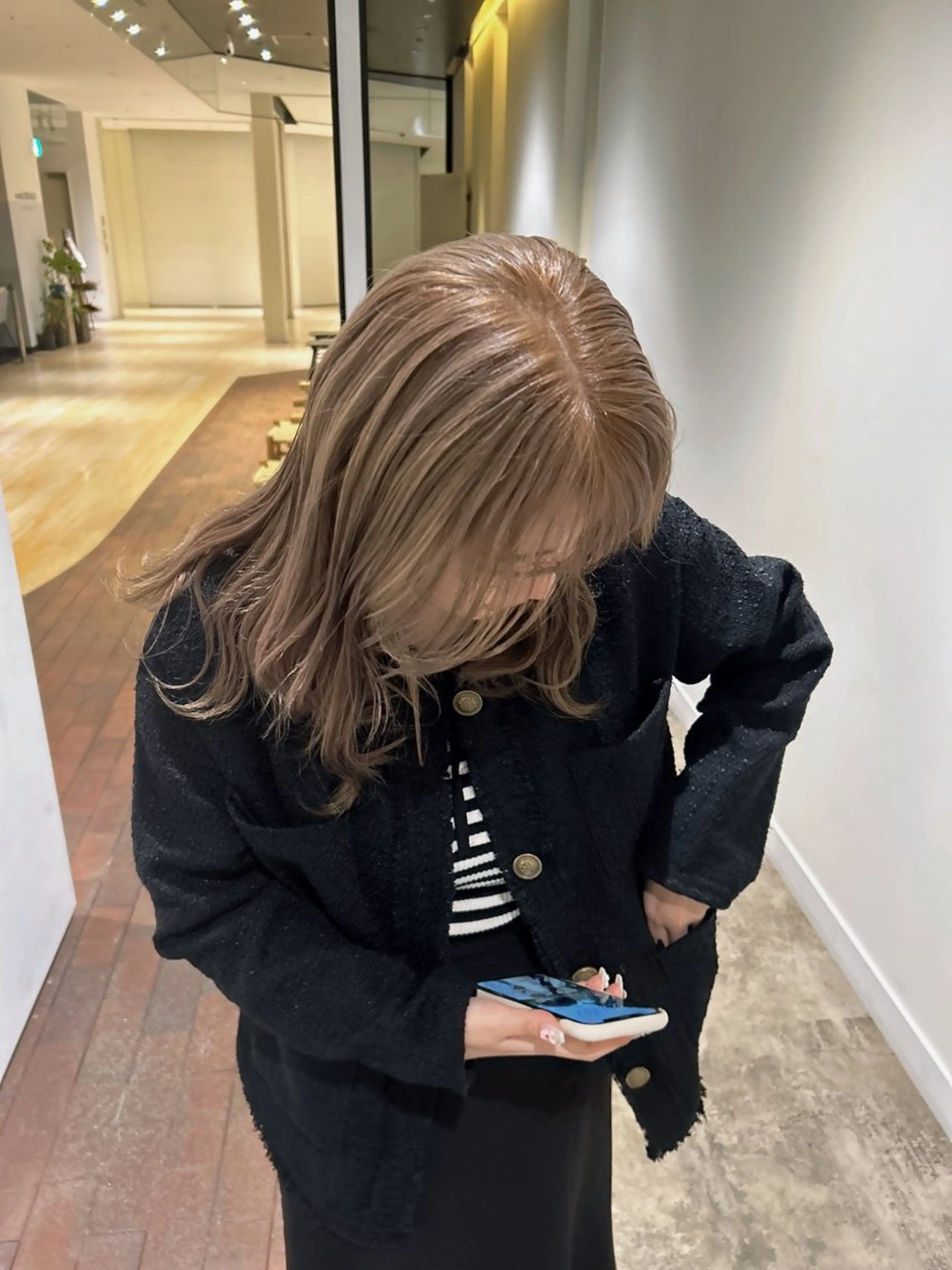 セミロング カラー CURIO/南船場 /RIN💈🍎のヘアスタイル