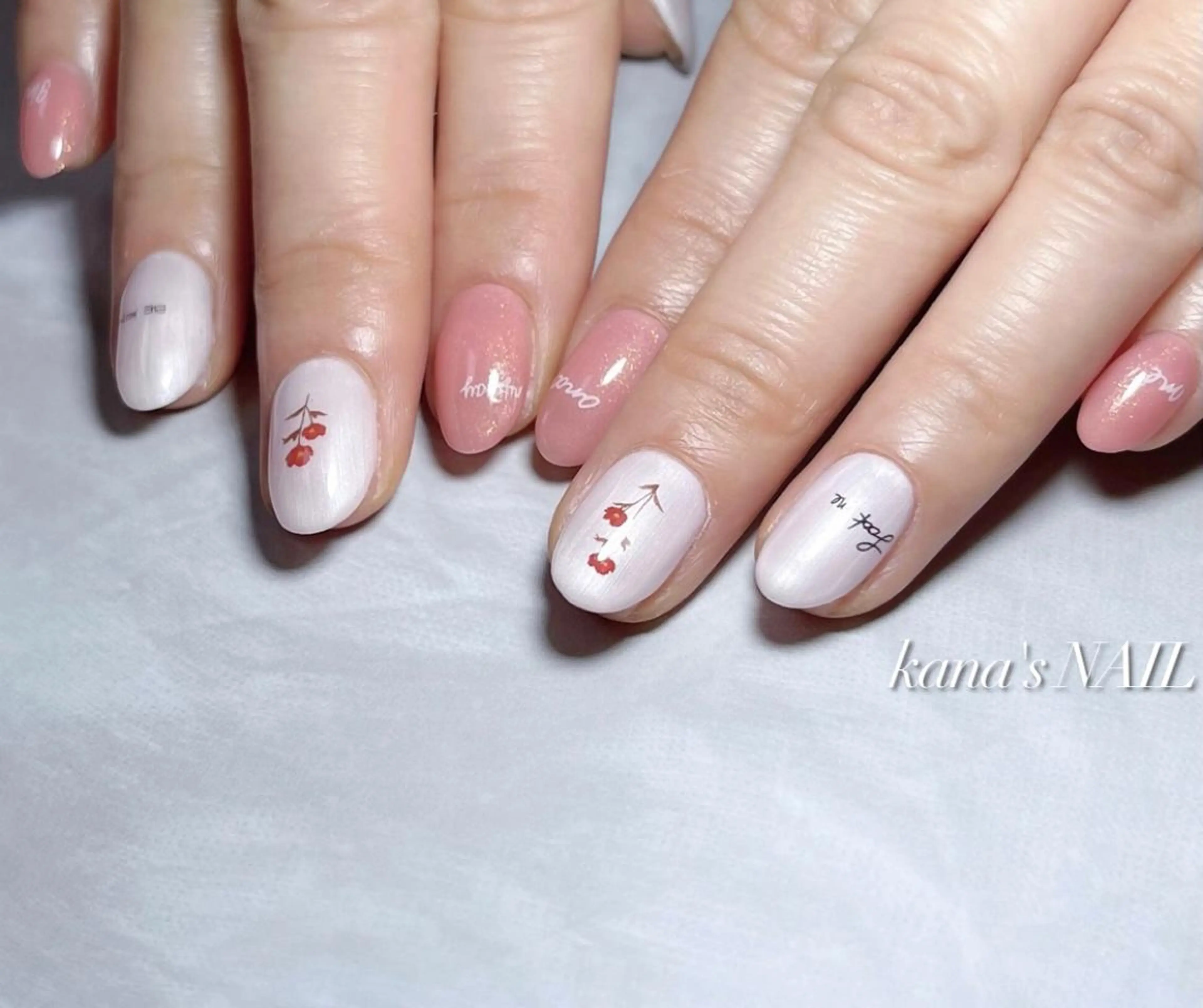ネイル かな/40代からの カジュアルネイルのネイルデザイン