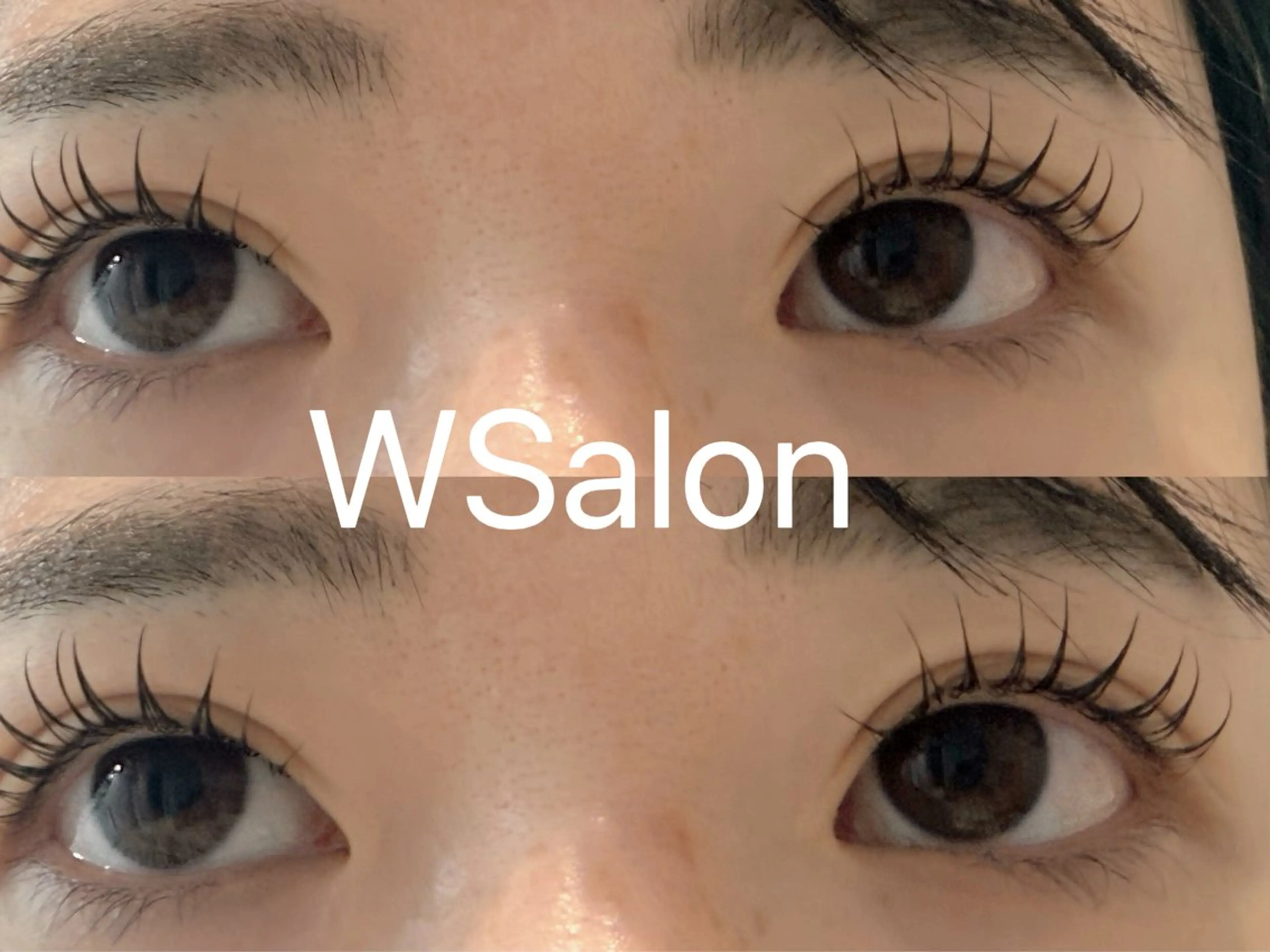 マツエク・マツパ フラットラッシュ W Salon アイラッシュのマツエク・マツパデザイン