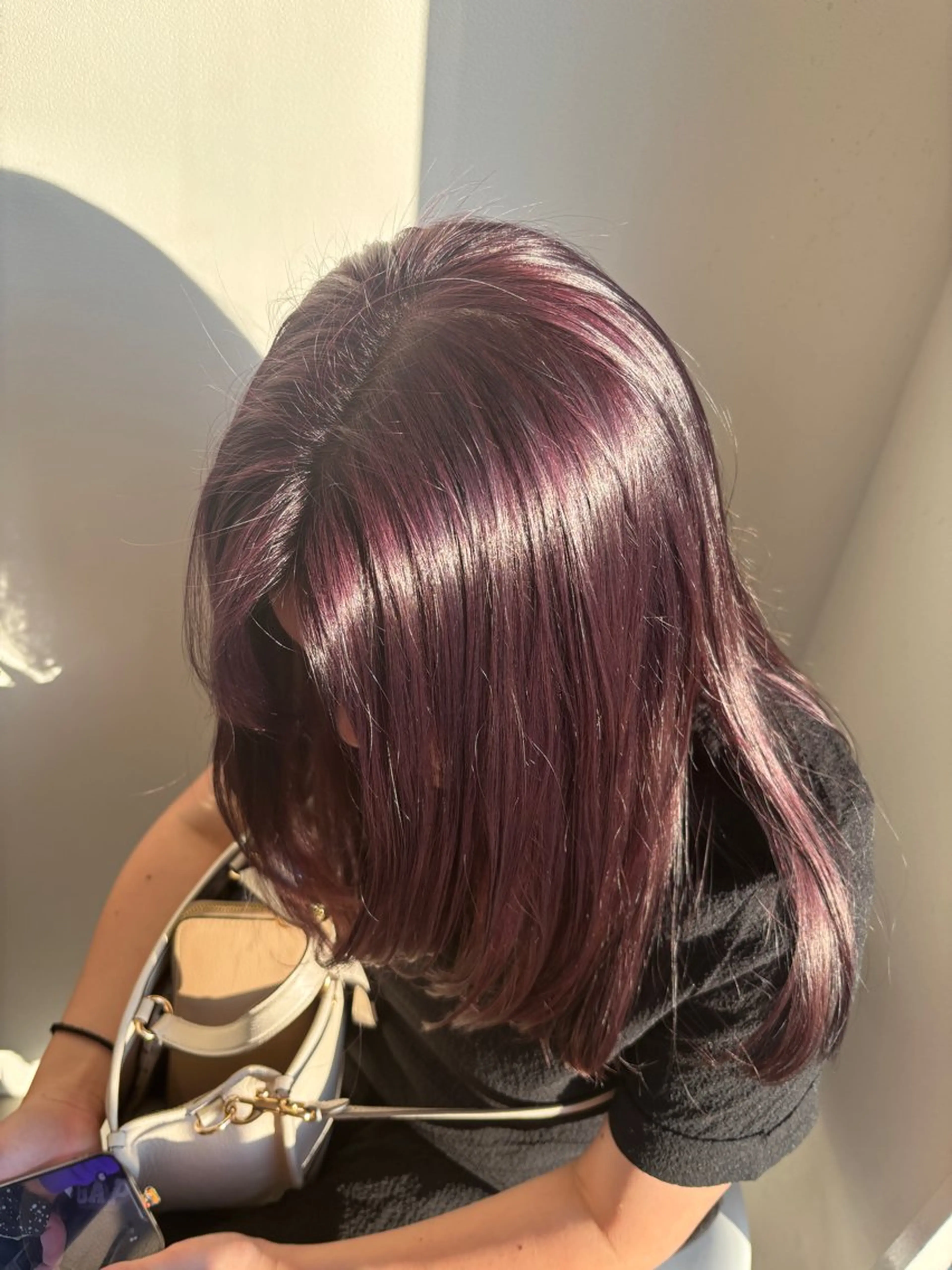 カラー カット ヘアカラー トリートメント 髙木 藍紗のヘアスタイル