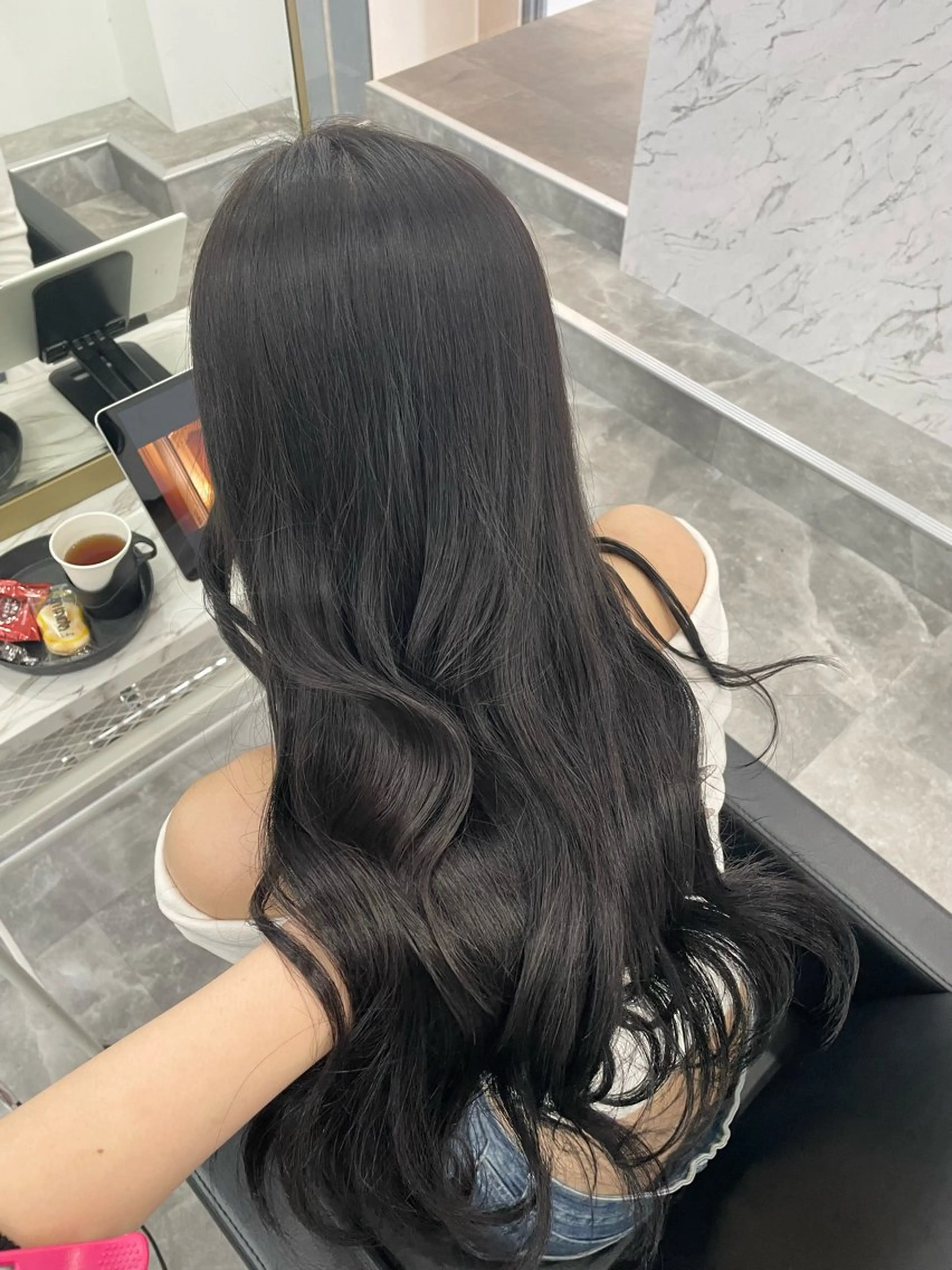 ワンカラー＋【最高級レミーシールエクステ】 60枚​〜​の写真