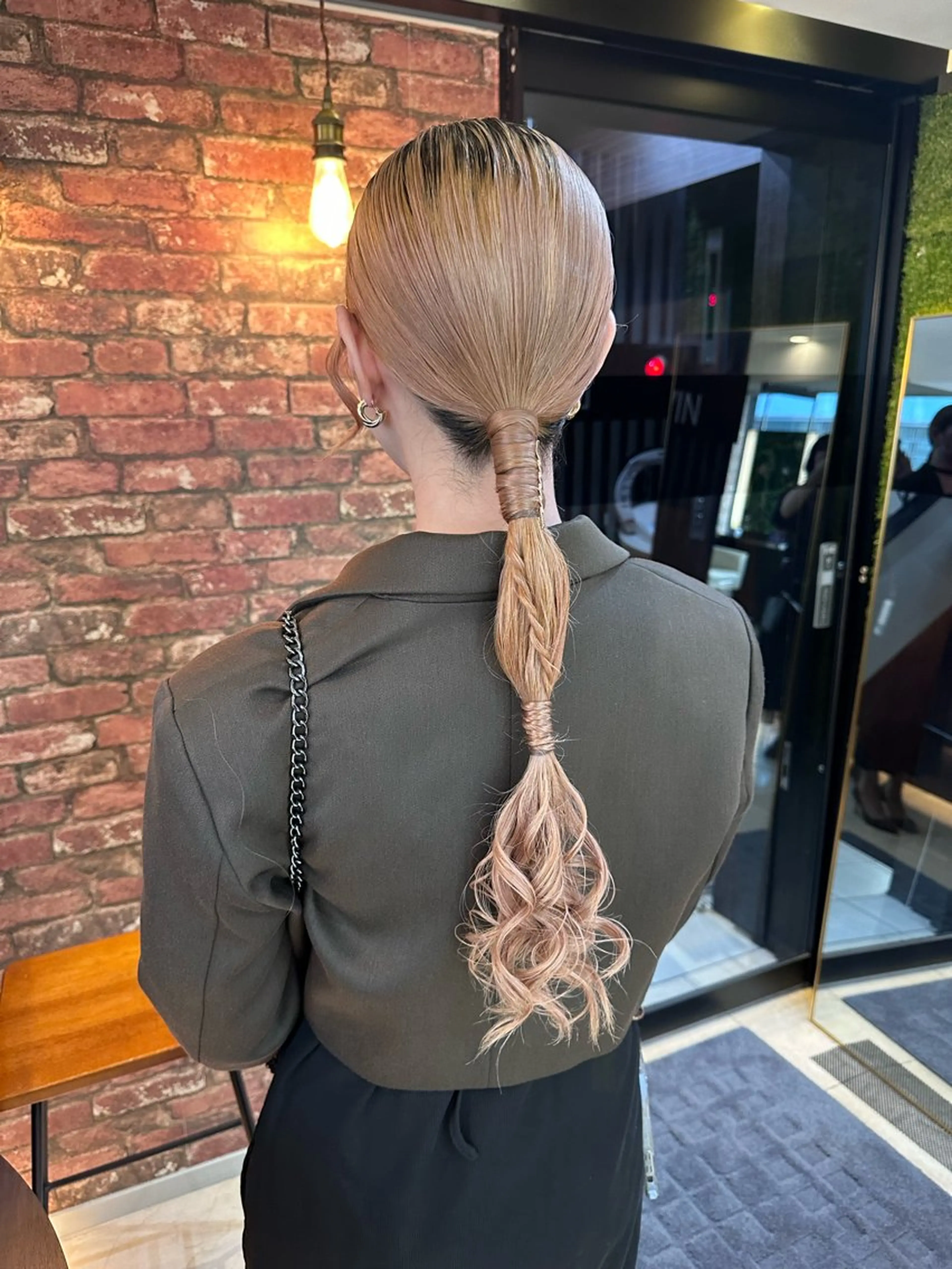 ロング ヘアアレンジ mio/【日本橋】 撮影モデルのヘアスタイル