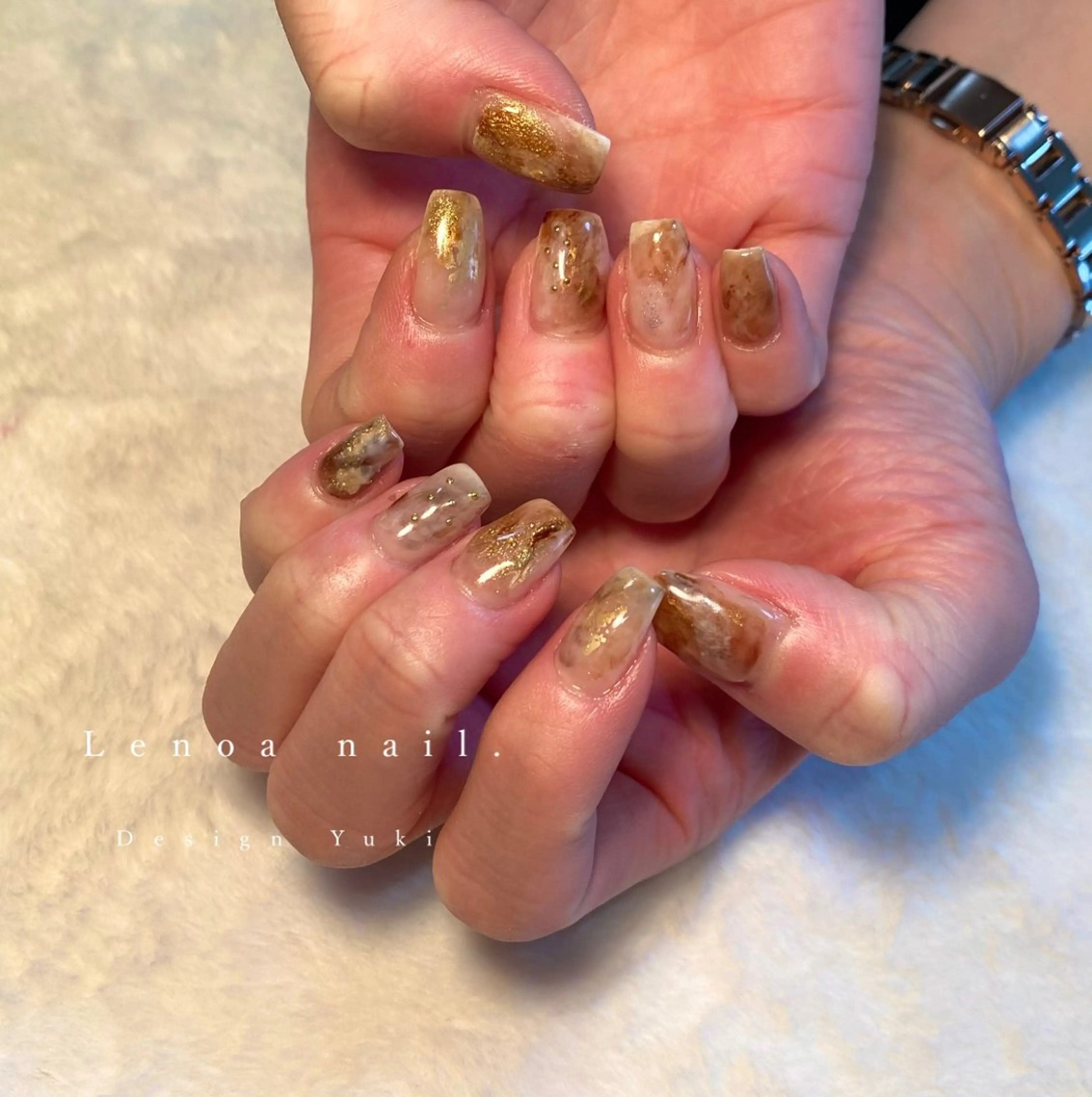 ネイル ハンドネイル Lenoa Yukiのネイルデザイン
