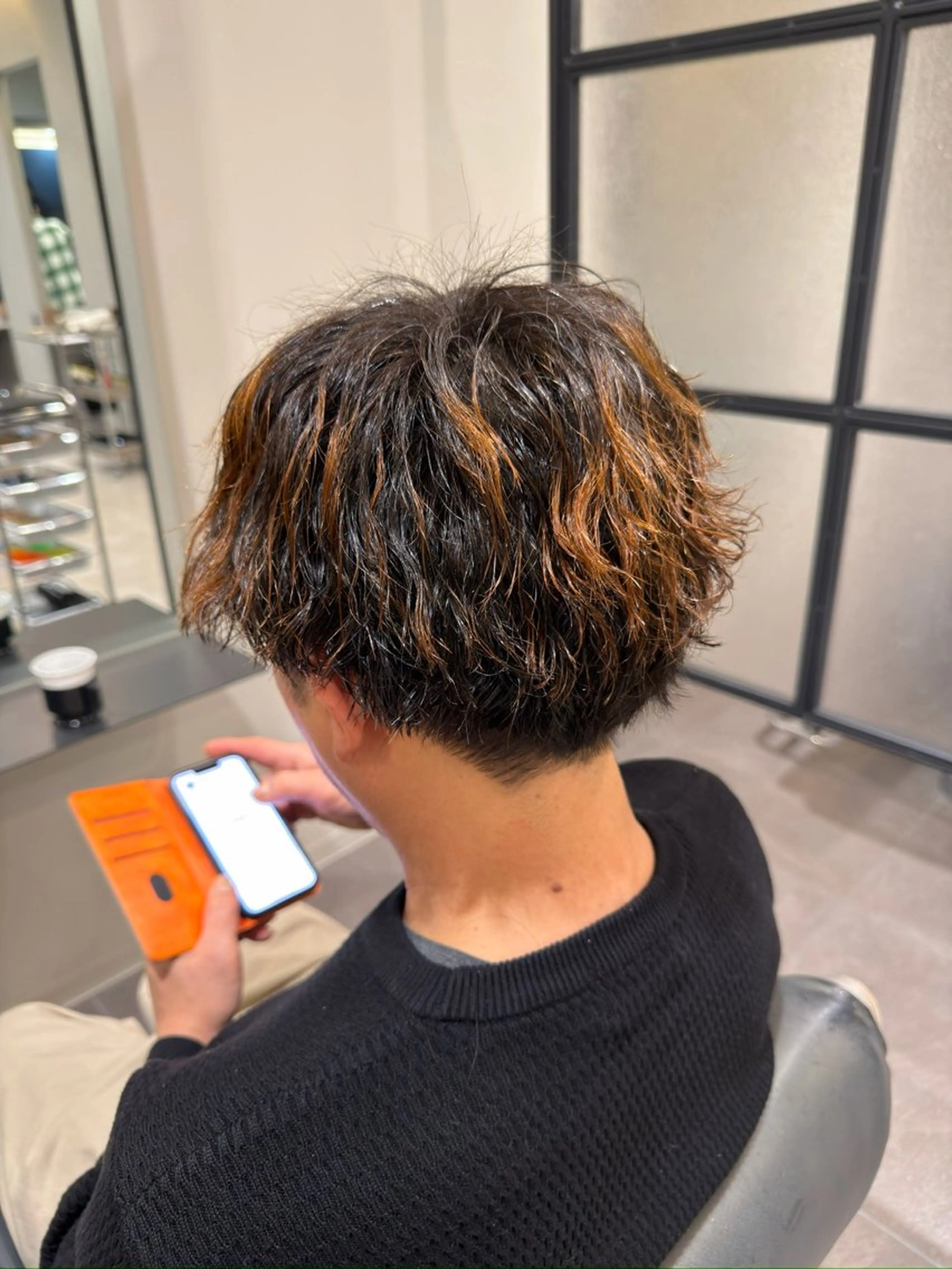 ショート パーマ 井上 未悠のヘアスタイル