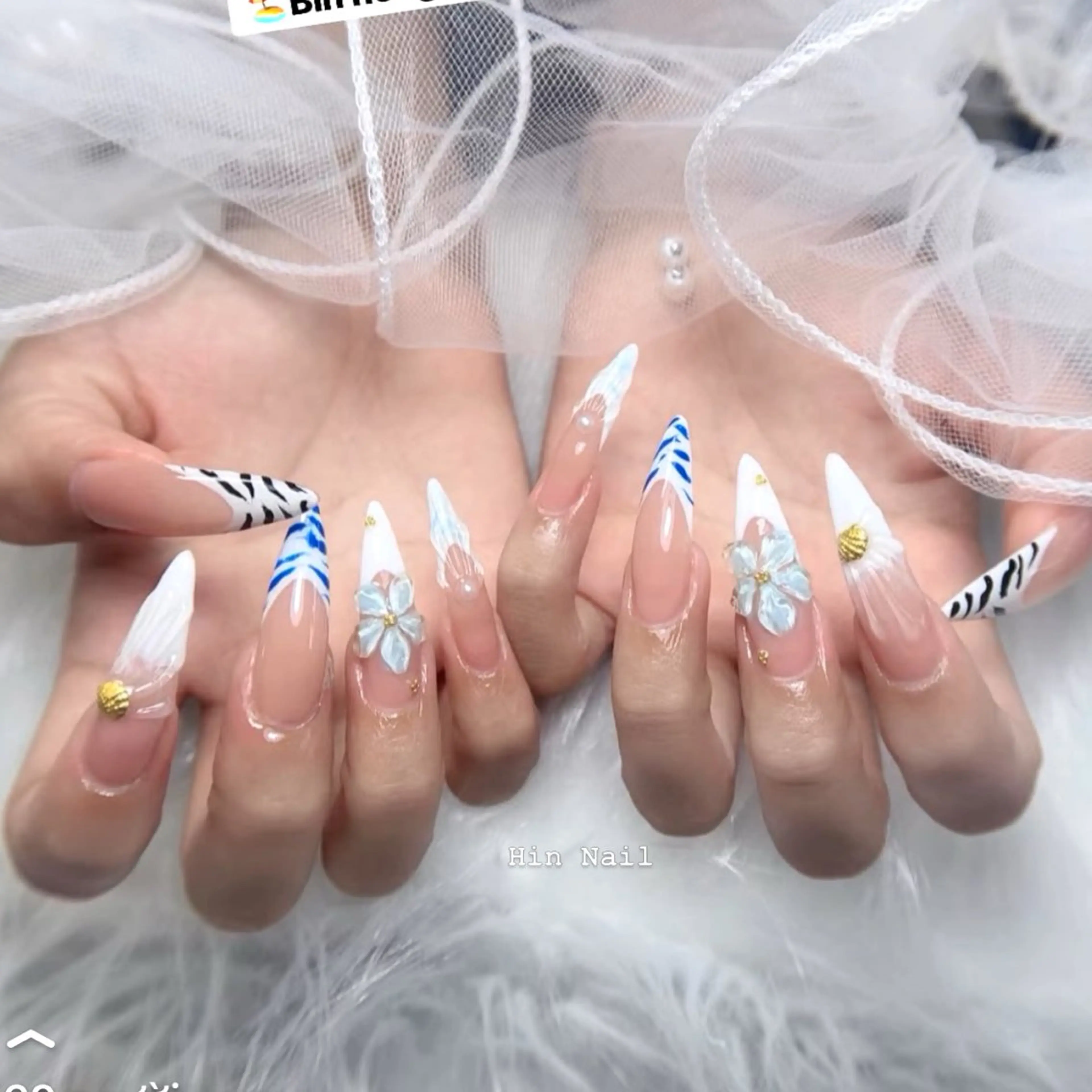 ネイル ハンドネイル HIN NAILのネイルデザイン