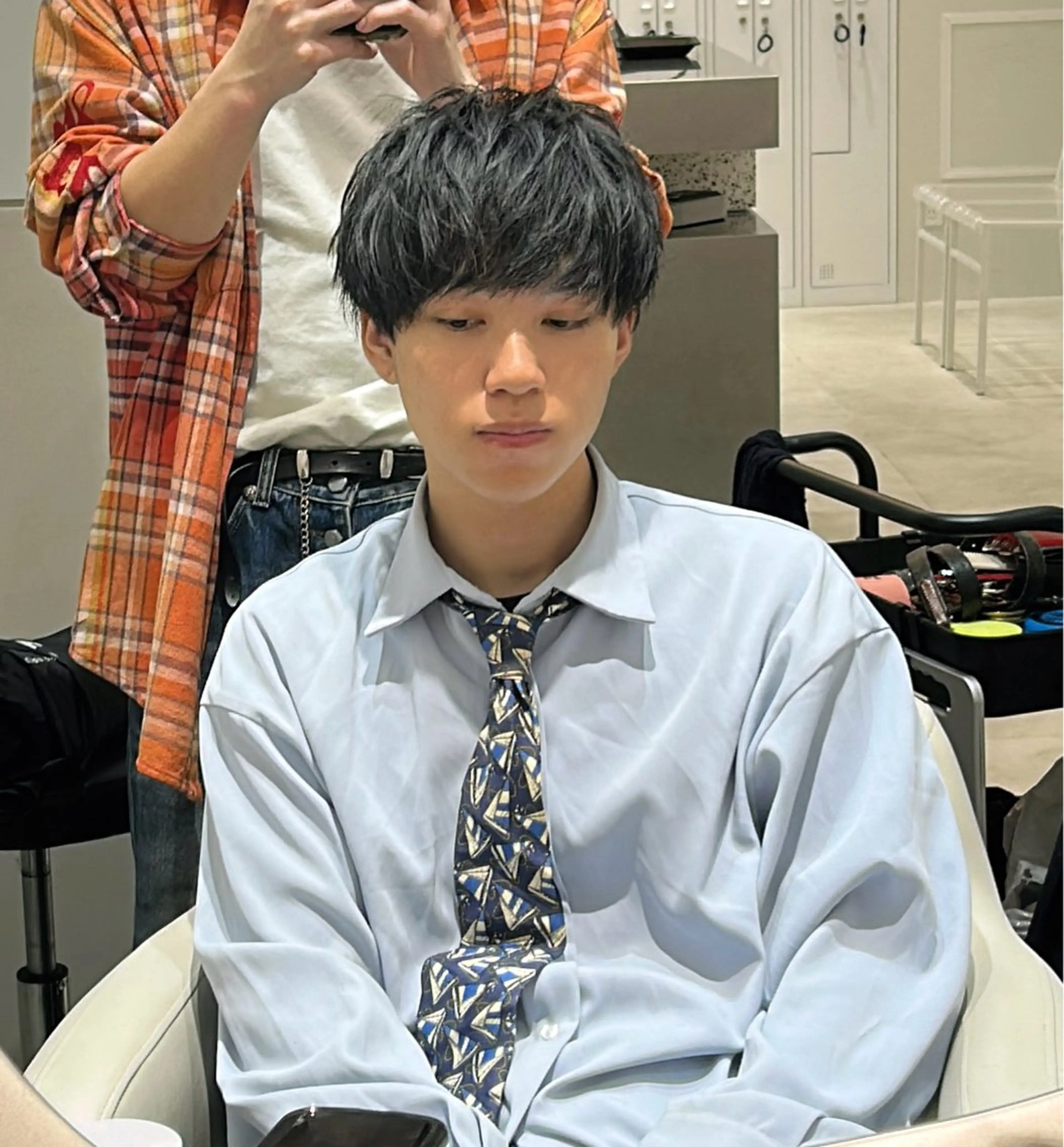 メンズ option所属・三浦千裕 メンズカットのヘアスタイル