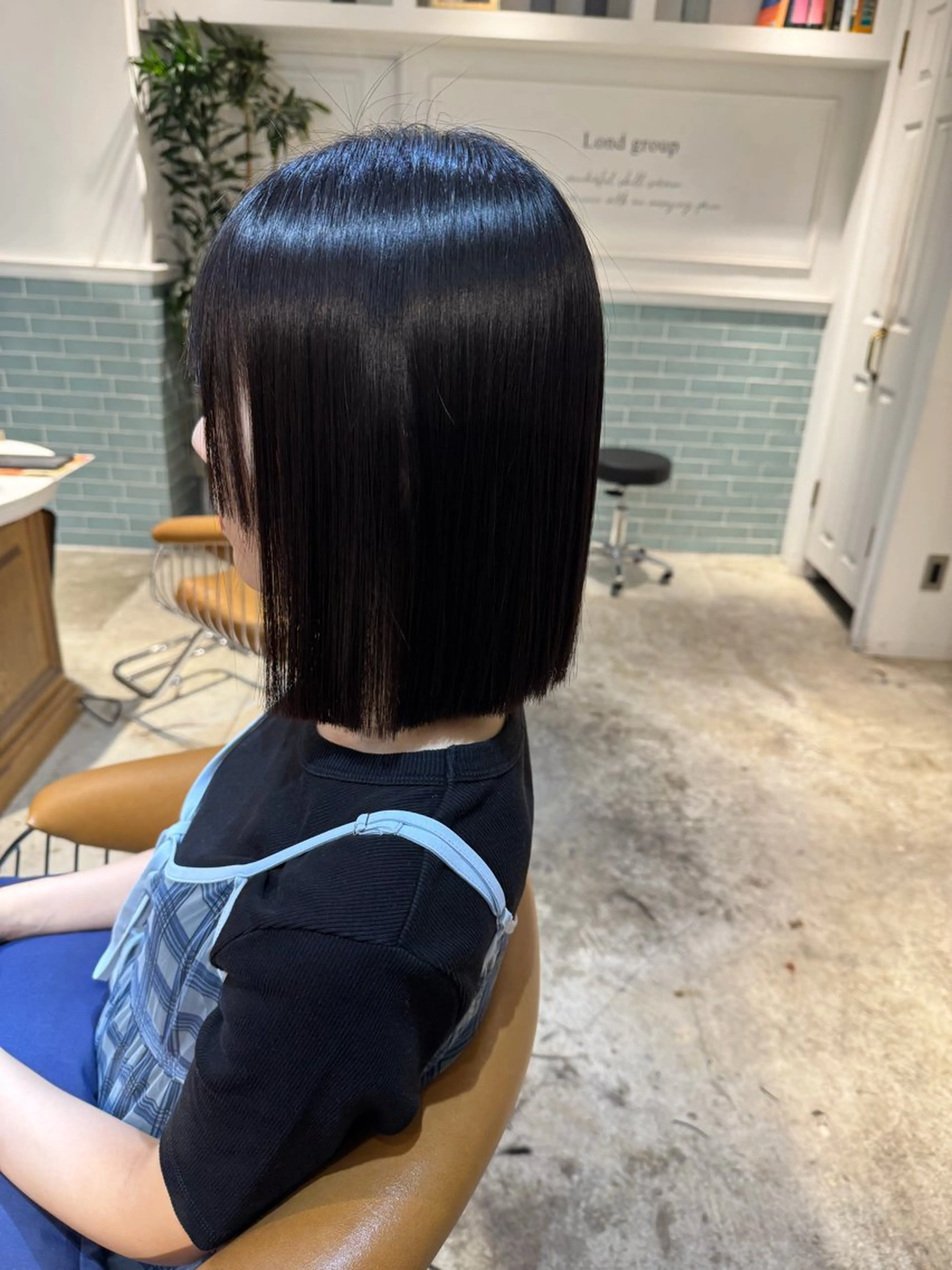 ミディアム 髪質改善 縮毛矯正 カット ヘアカラー トリートメント ヘアセット 髪質改善/ボブ /韓国/erikoのヘアスタイル