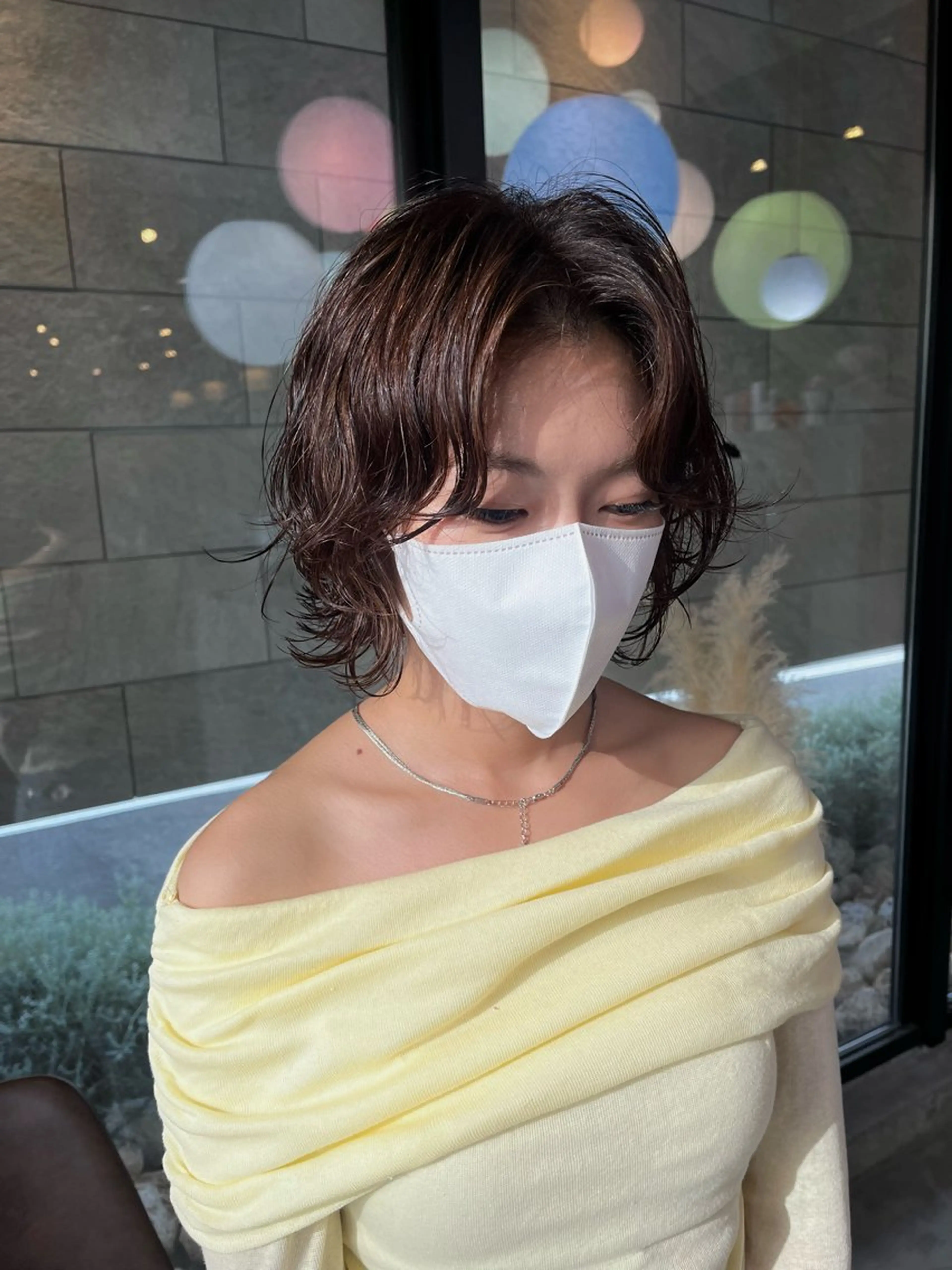 ショート パーマ ショートボブ ボブレイヤー ボブ レイヤーカット ショートヘア カット パーマ トリートメント haruka ♡レイヤー/透明感のヘアスタイル