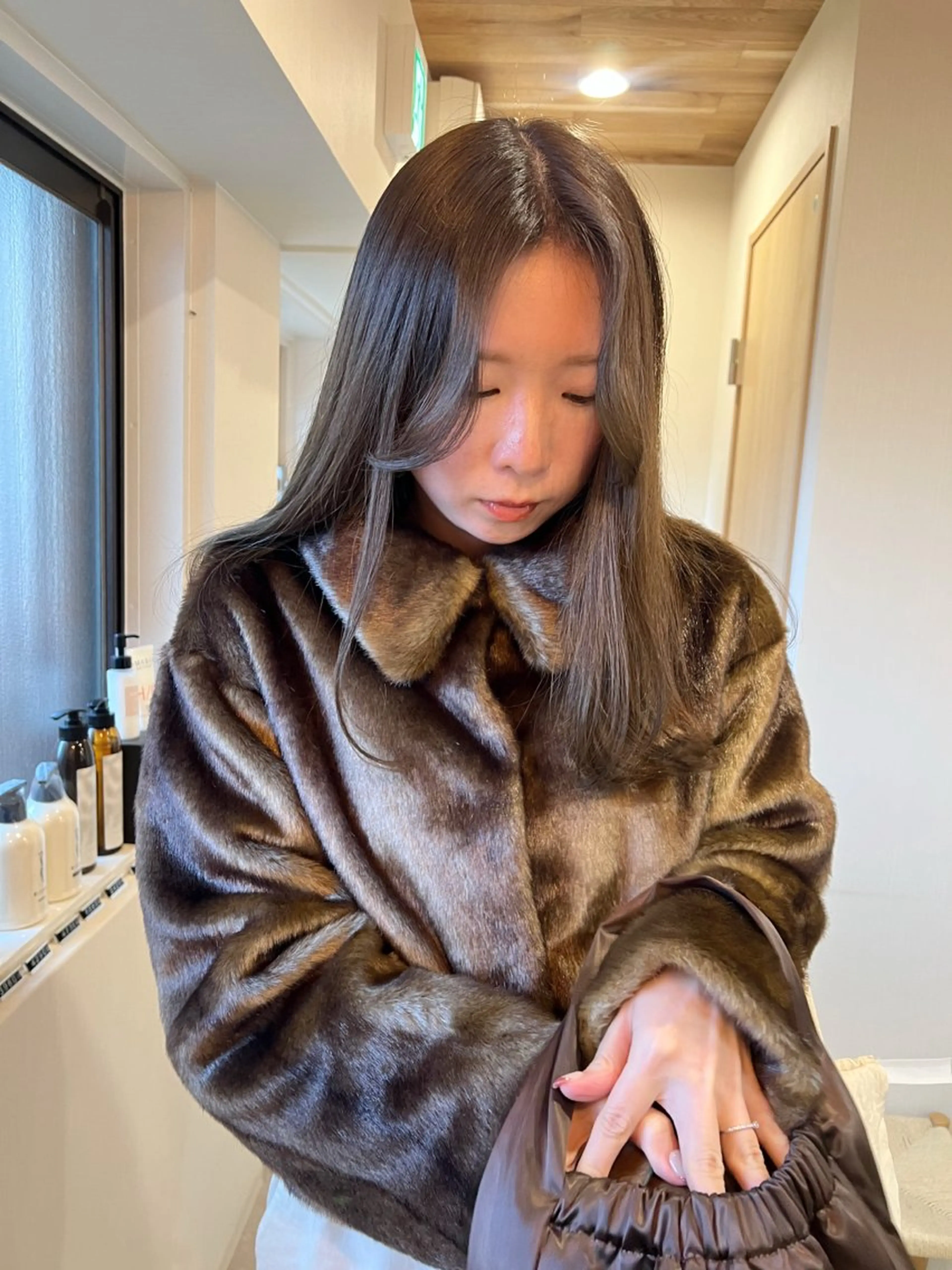 ロング カラー カット ヘアカラー トリートメント トレンドと似合わせ/ マンツーマン/西上楓のヘアスタイル