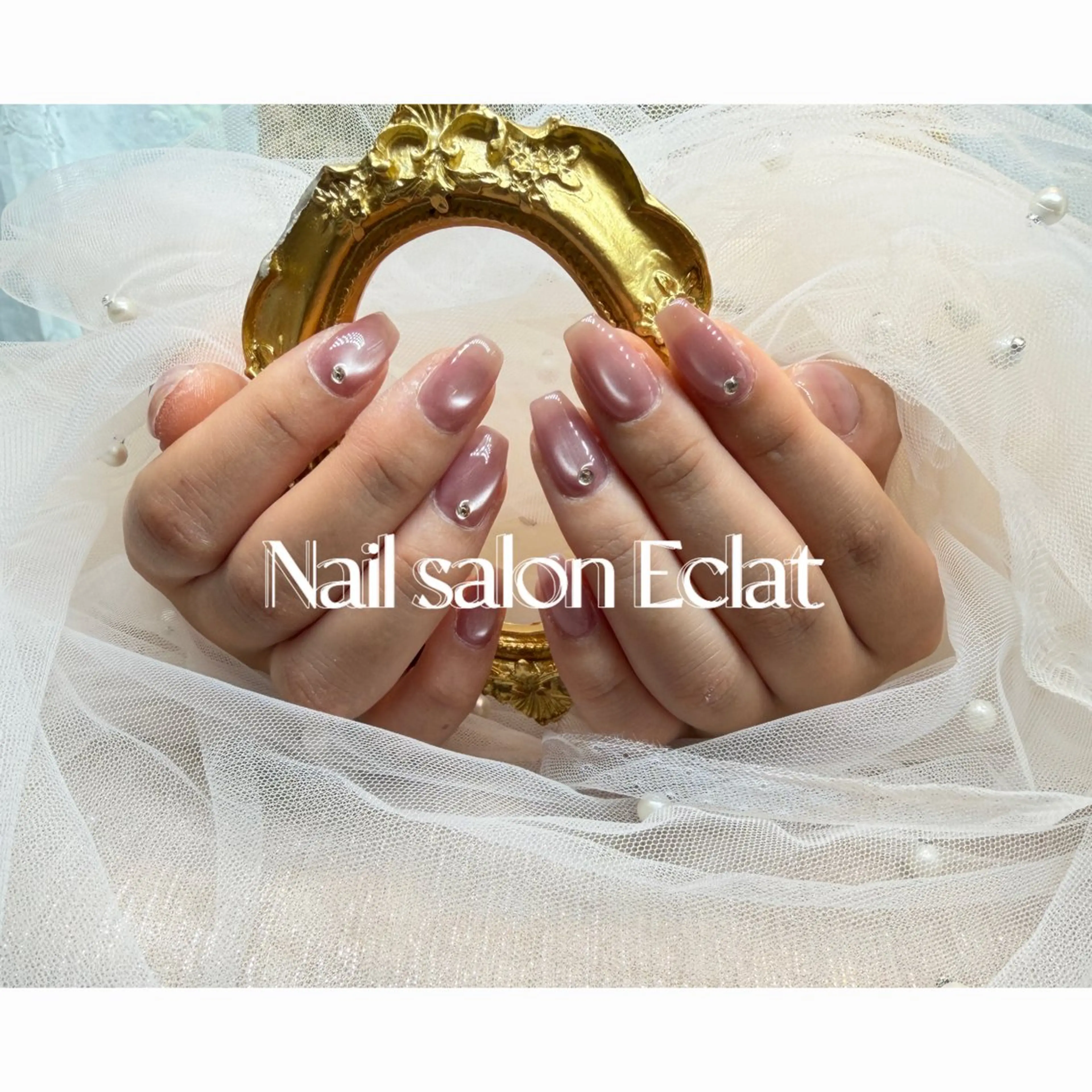 ネイル マグネットネイル エクラ はるのネイルデザイン