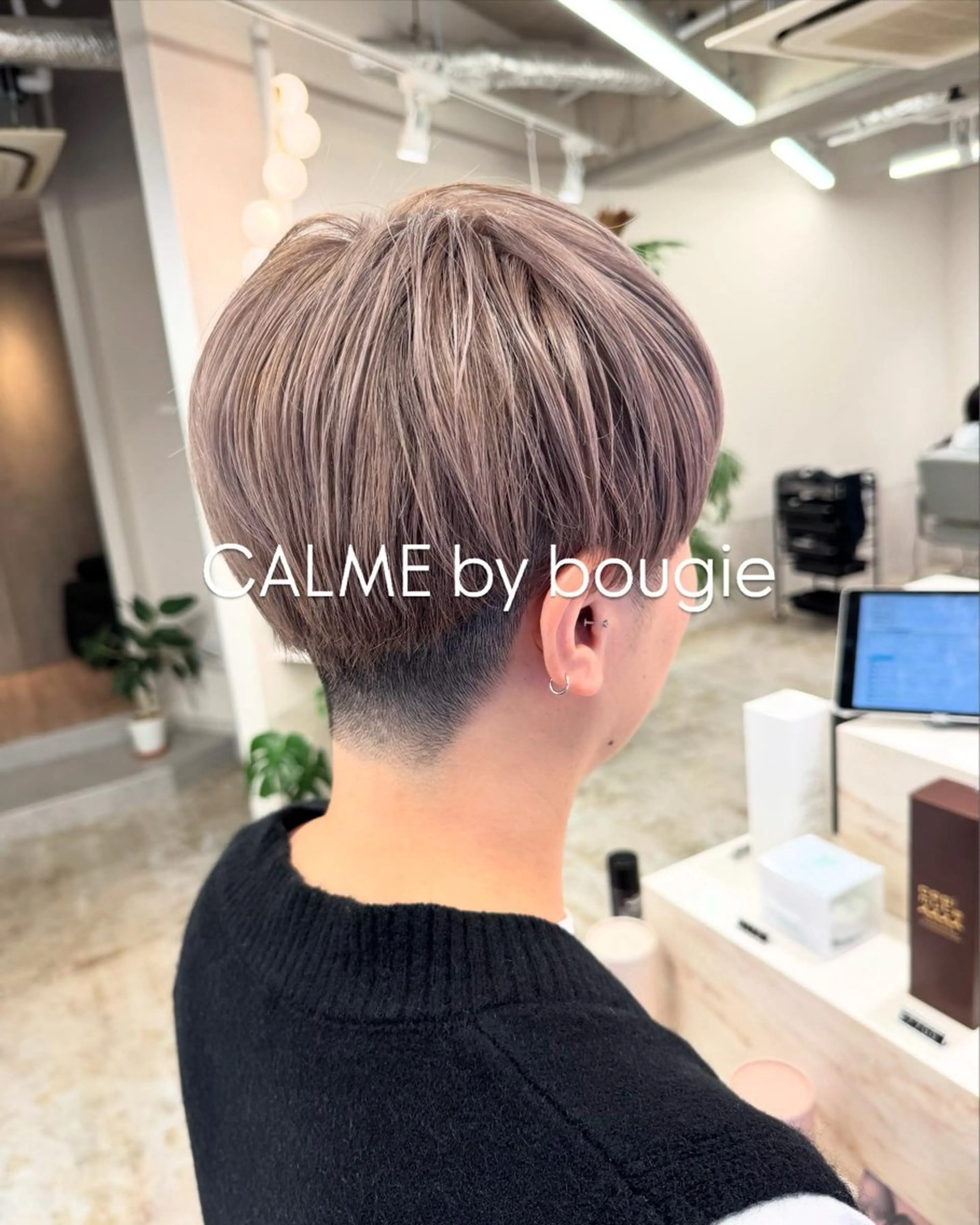 ショート CALME  by bougie ENAのヘアスタイル