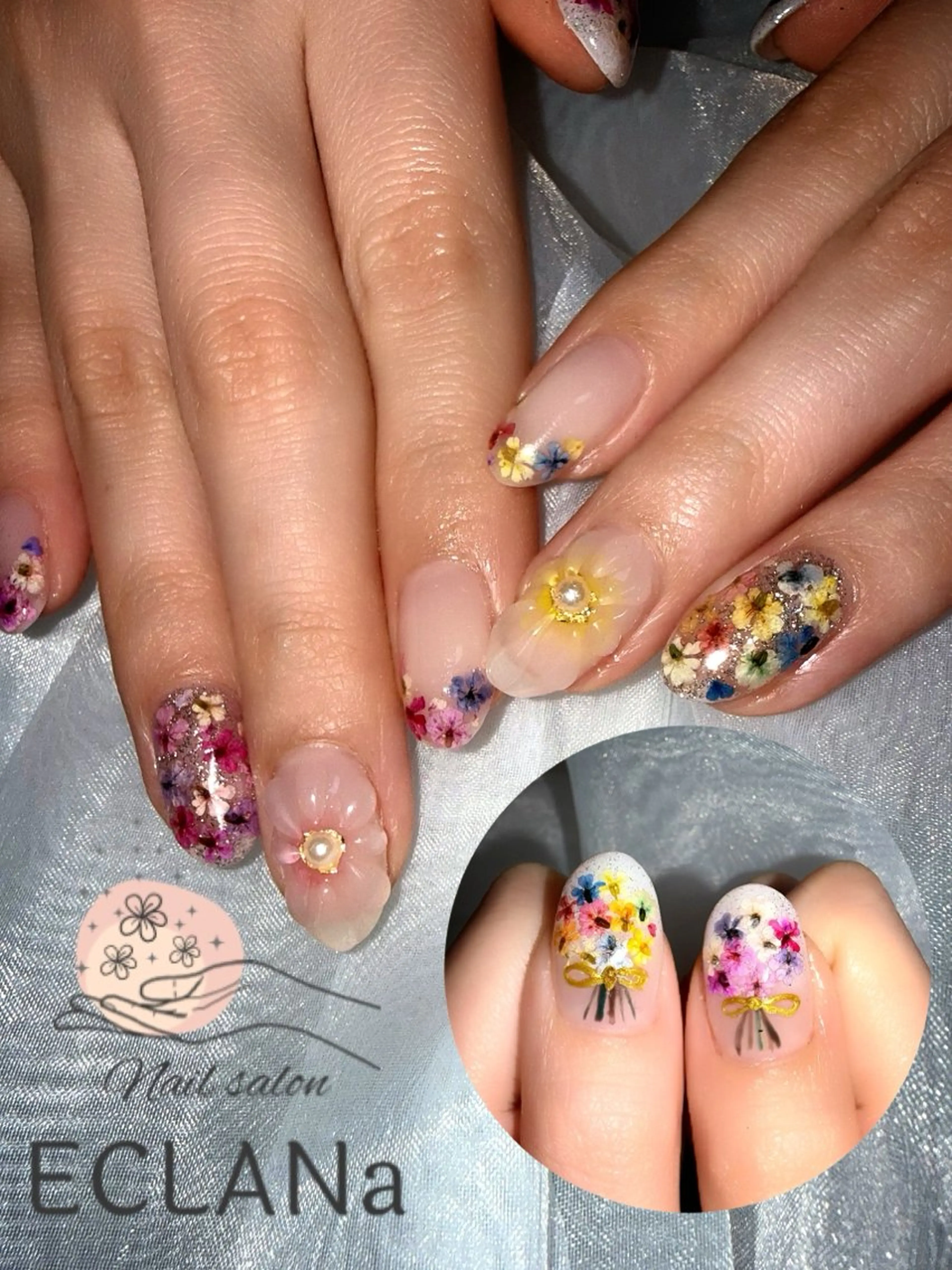 ネイル ハンドネイル Nail salon ECLANaのネイルデザイン