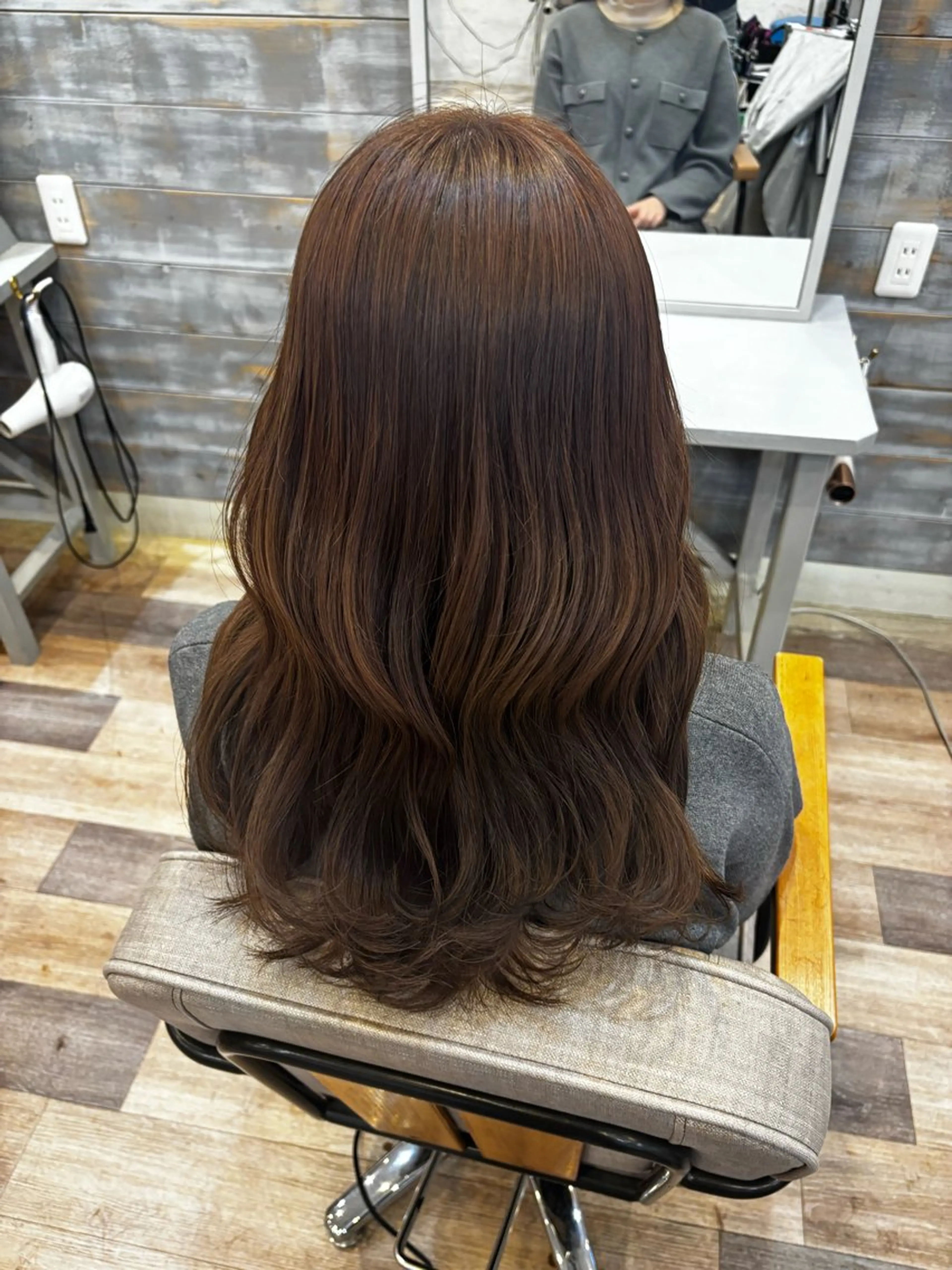 ロング カット ヘアカラー あすか/ 松本/モデル募集中のヘアスタイル