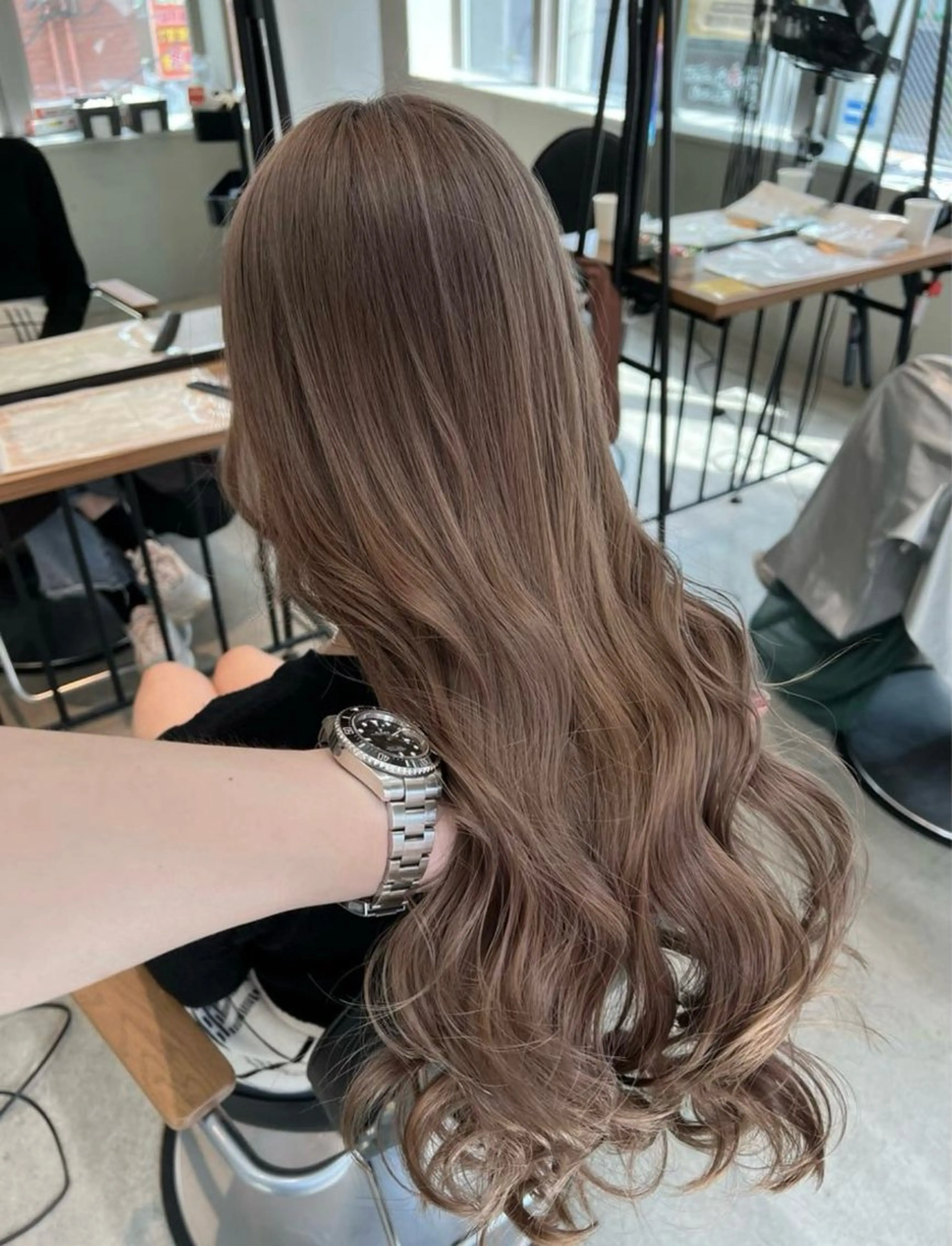 ロング カラー Lafithhair lov. 福山駅家店のヘアスタイル