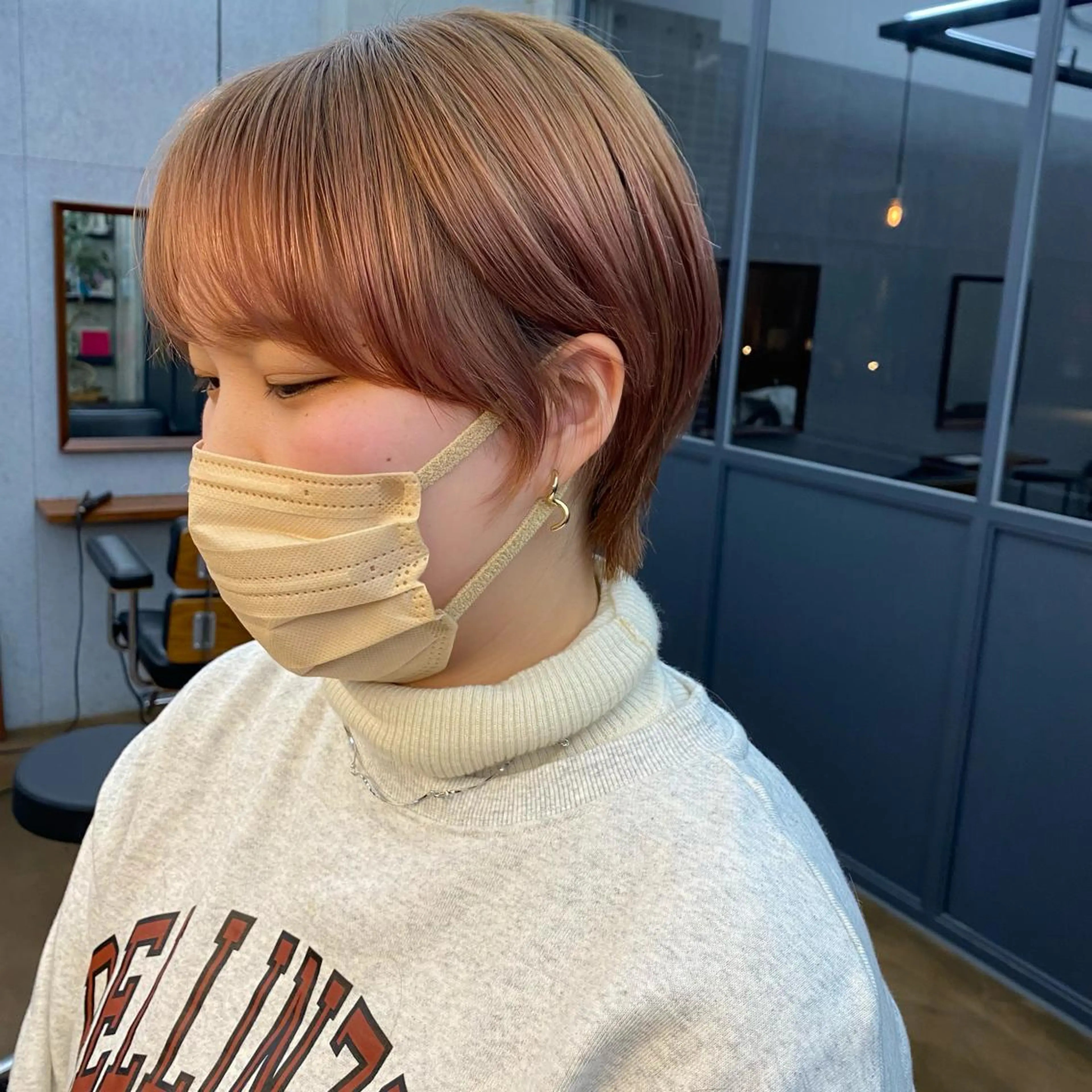 ショート ショートヘア ハイトーン/デザイン hirokiのヘアスタイル