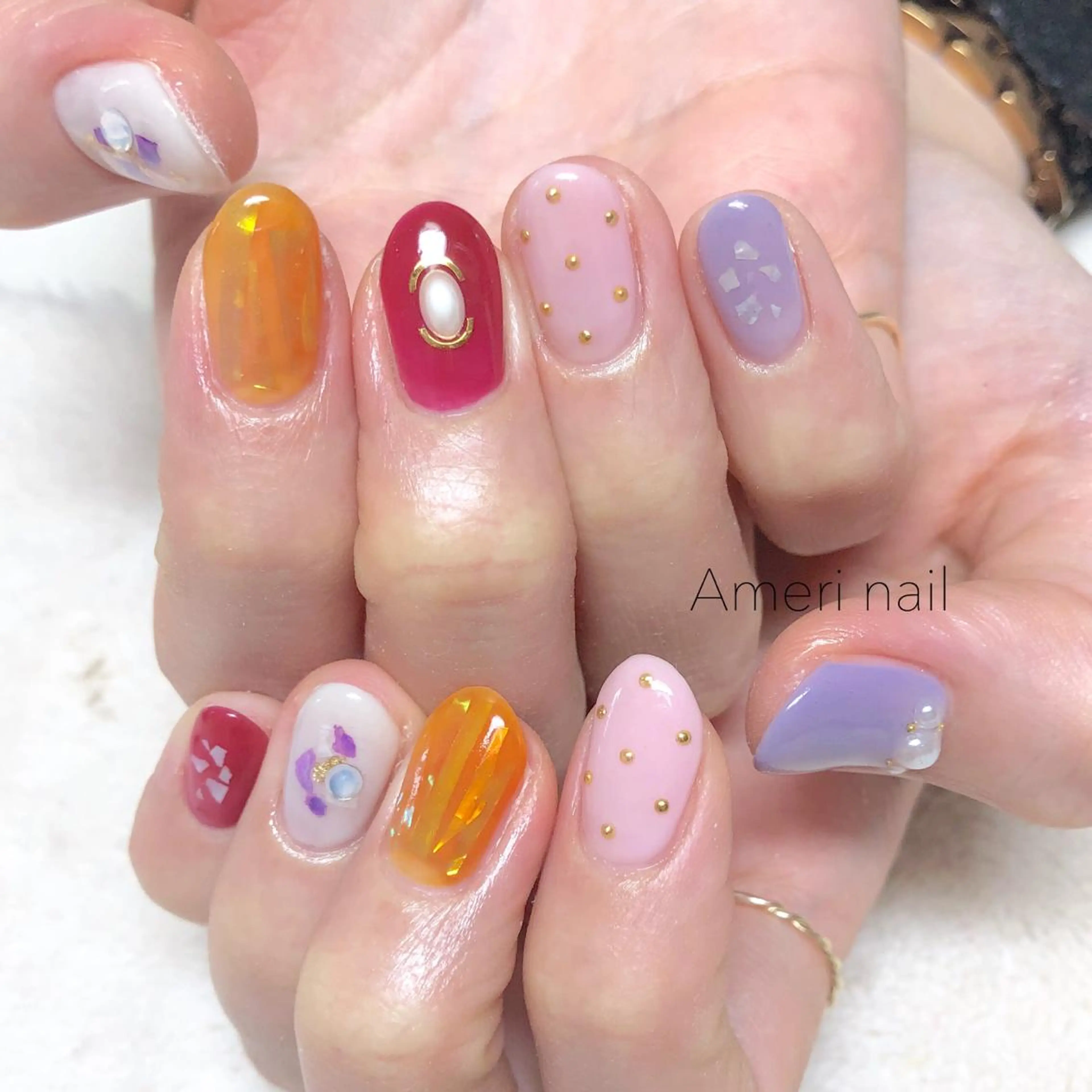 ネイル ハンドネイル nailist TOMOのネイルデザイン