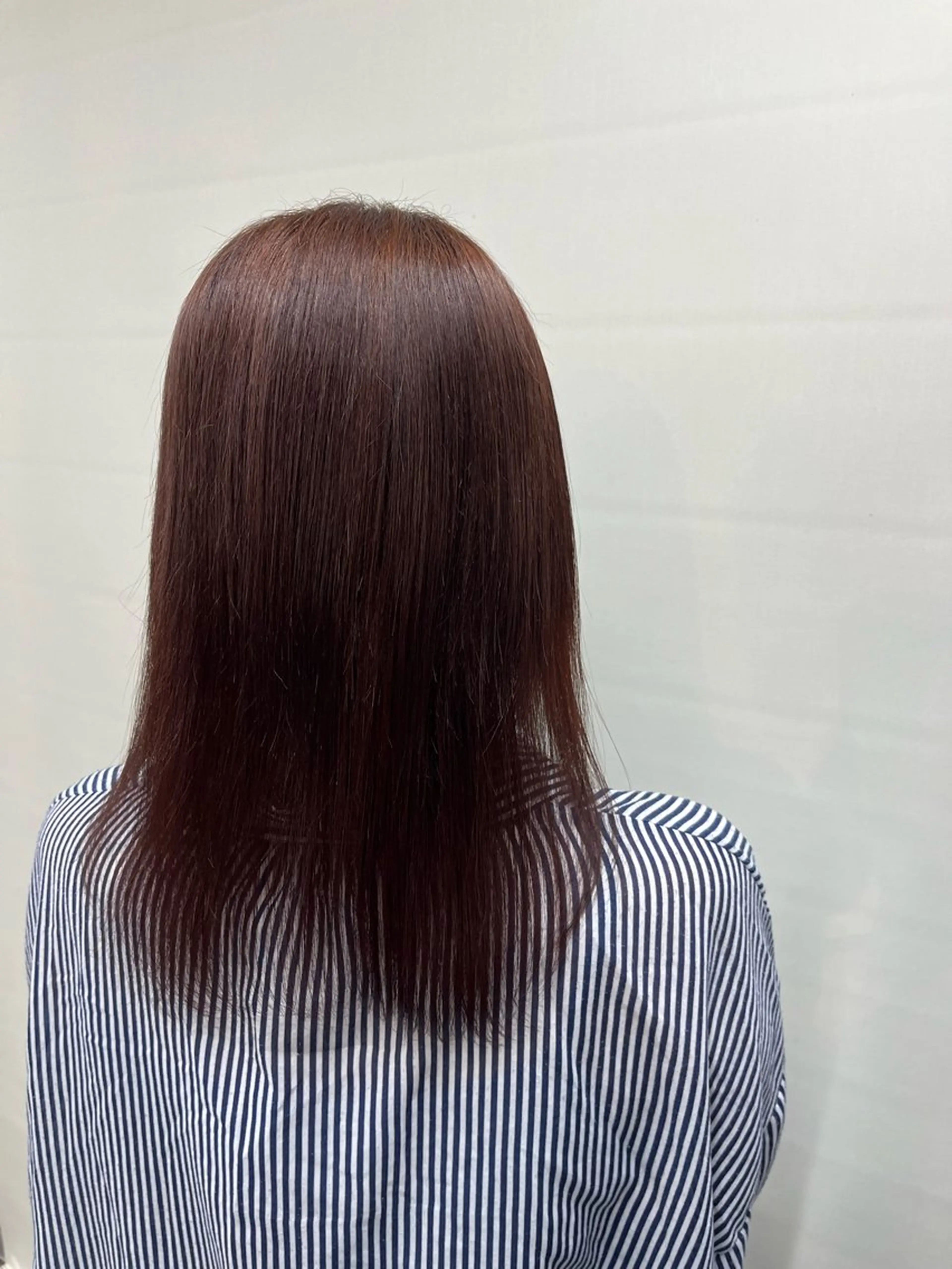 カラー ブラウンカラー ピンクカラー 松井 咲樹のヘアスタイル